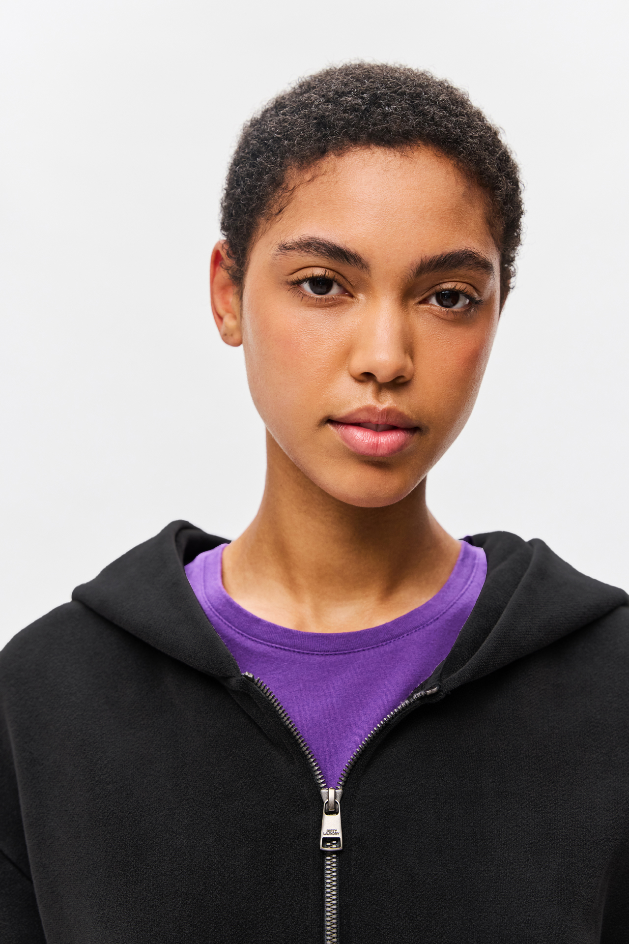 OVERSIZED FULLZIP WITH DESTROYS