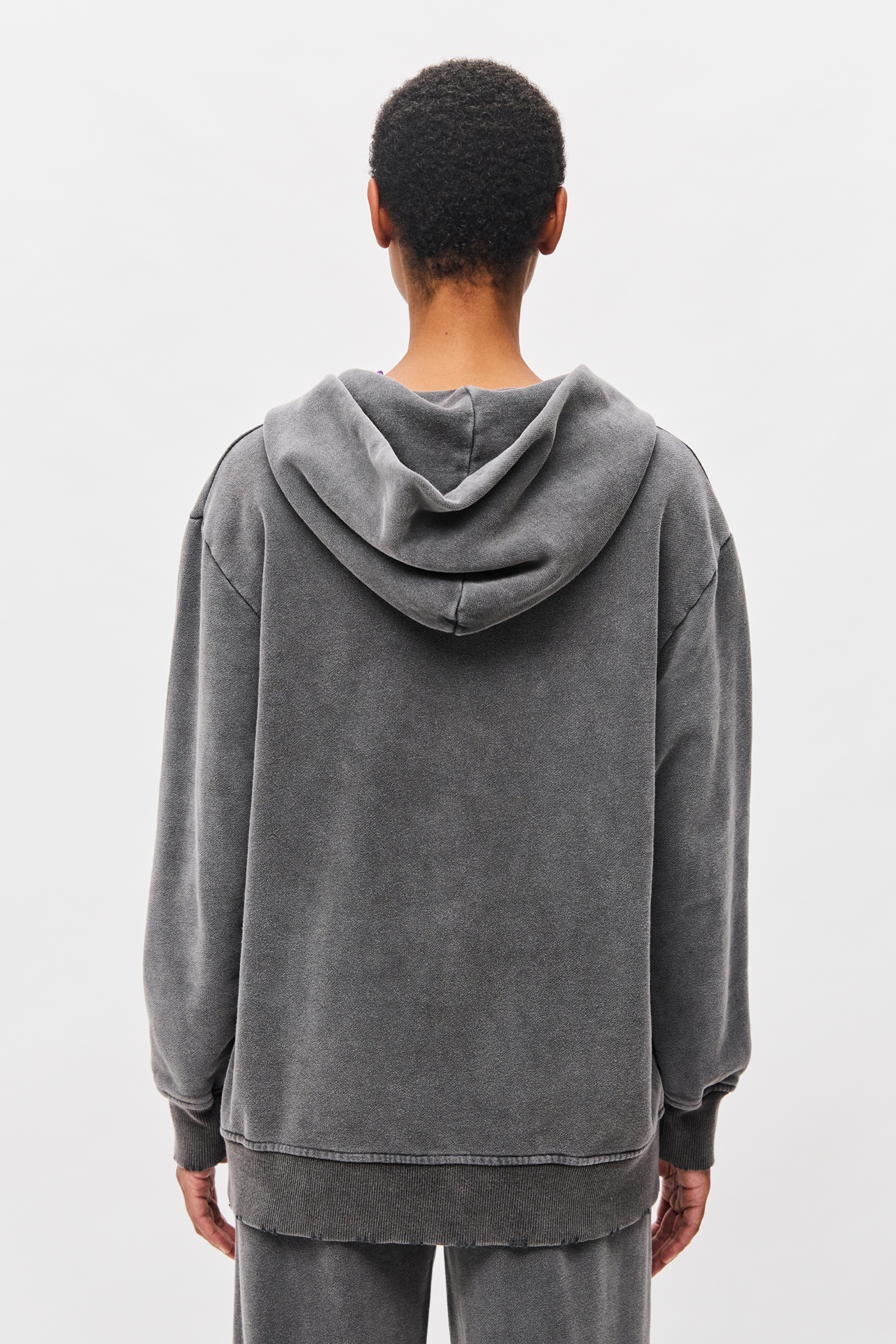 OVERSIZED FULLZIP WITH DESTROYS