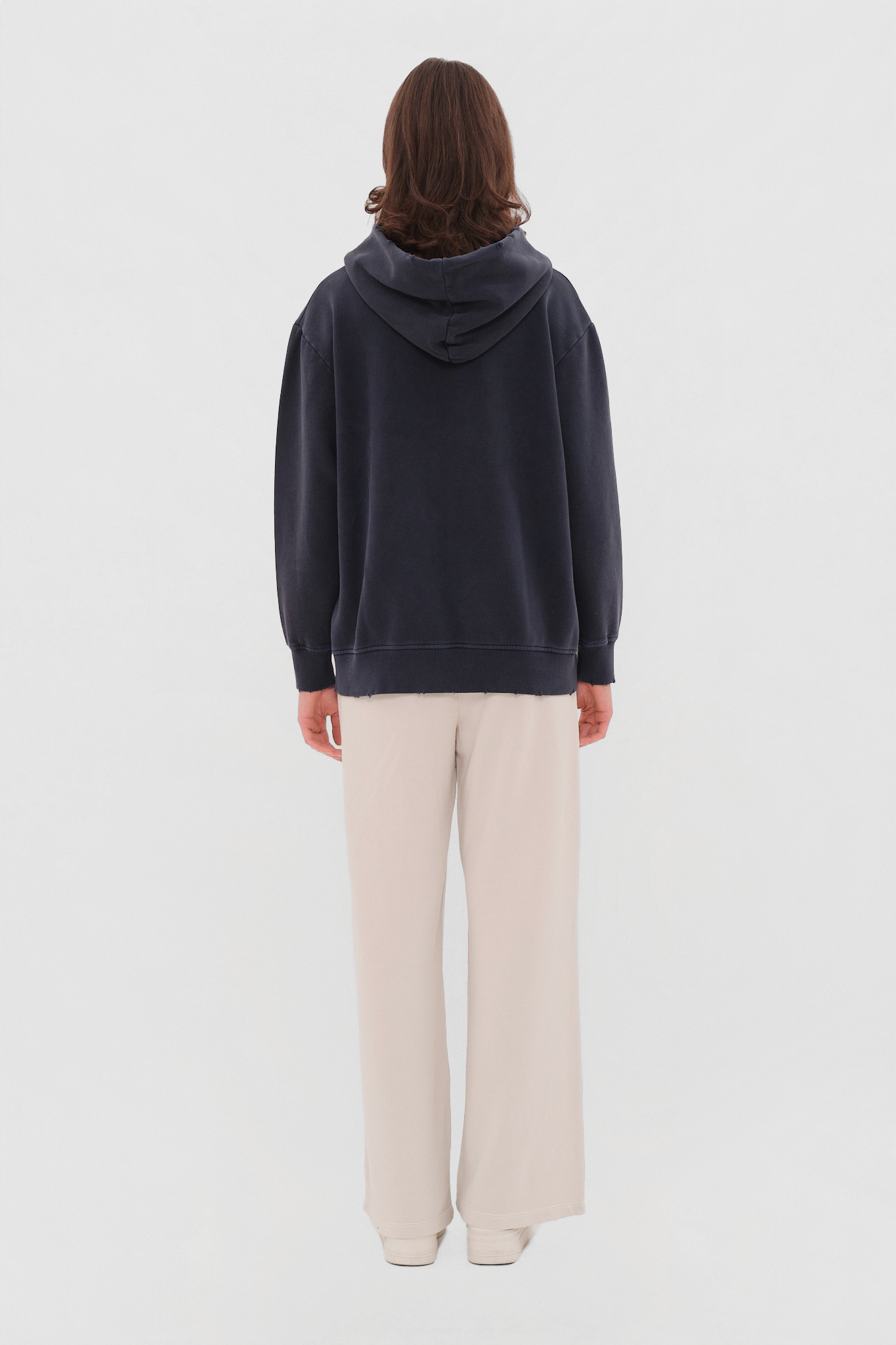 OVERSIZED FULLZIP WITH DESTROYS