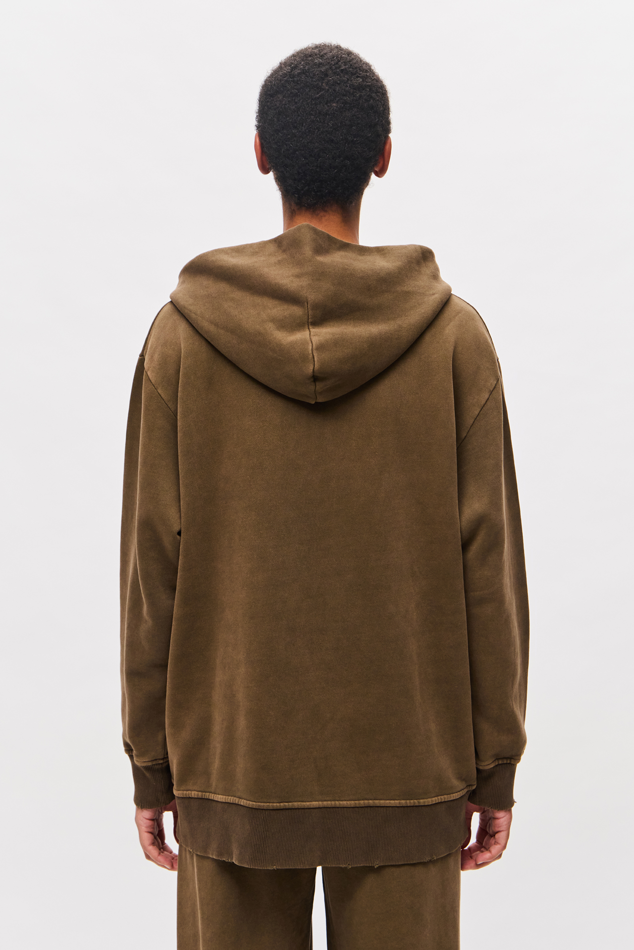 OVERSIZED FULLZIP WITH DESTROYS
