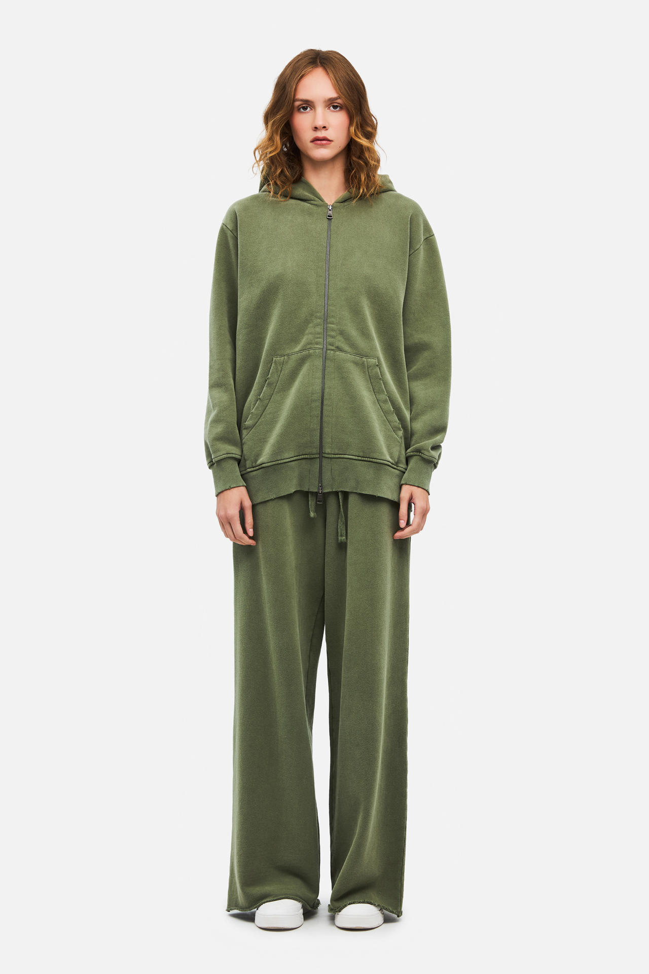 OVERSIZED FULLZIP WITH DESTROYS