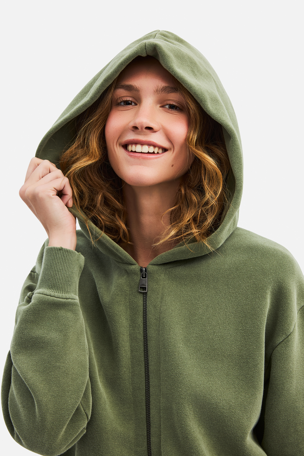 OVERSIZED FULLZIP WITH DESTROYS