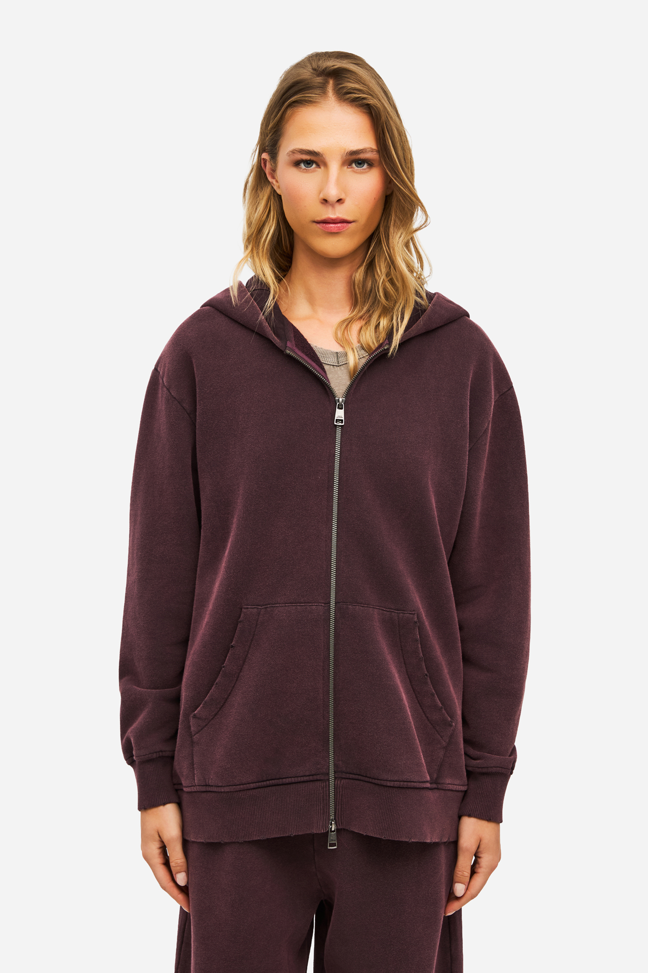 OVERSIZED FULLZIP WITH DESTROYS
