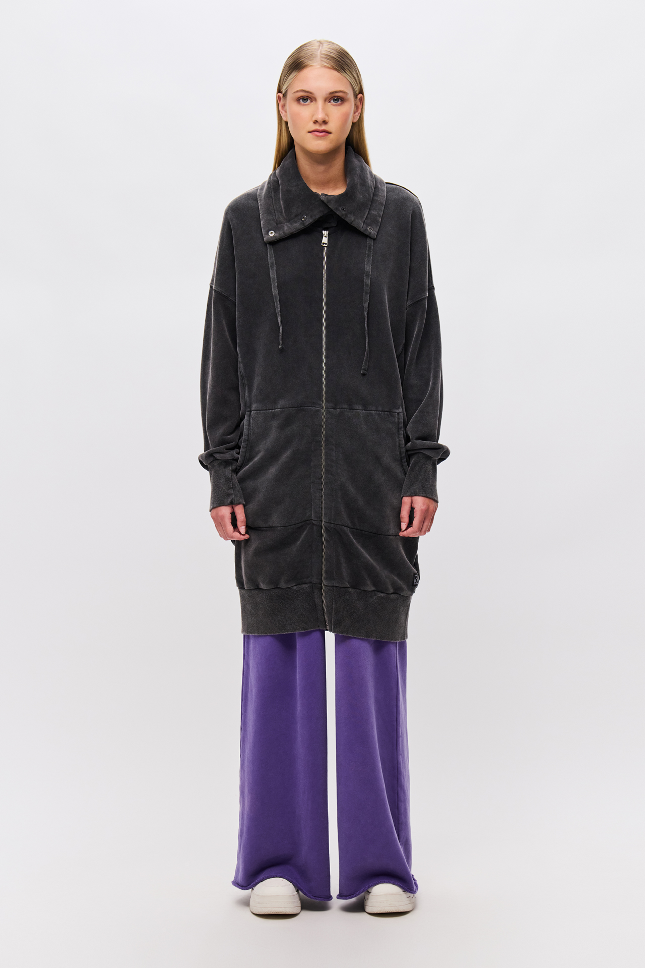 HIGHNECK LONG FULLZIP