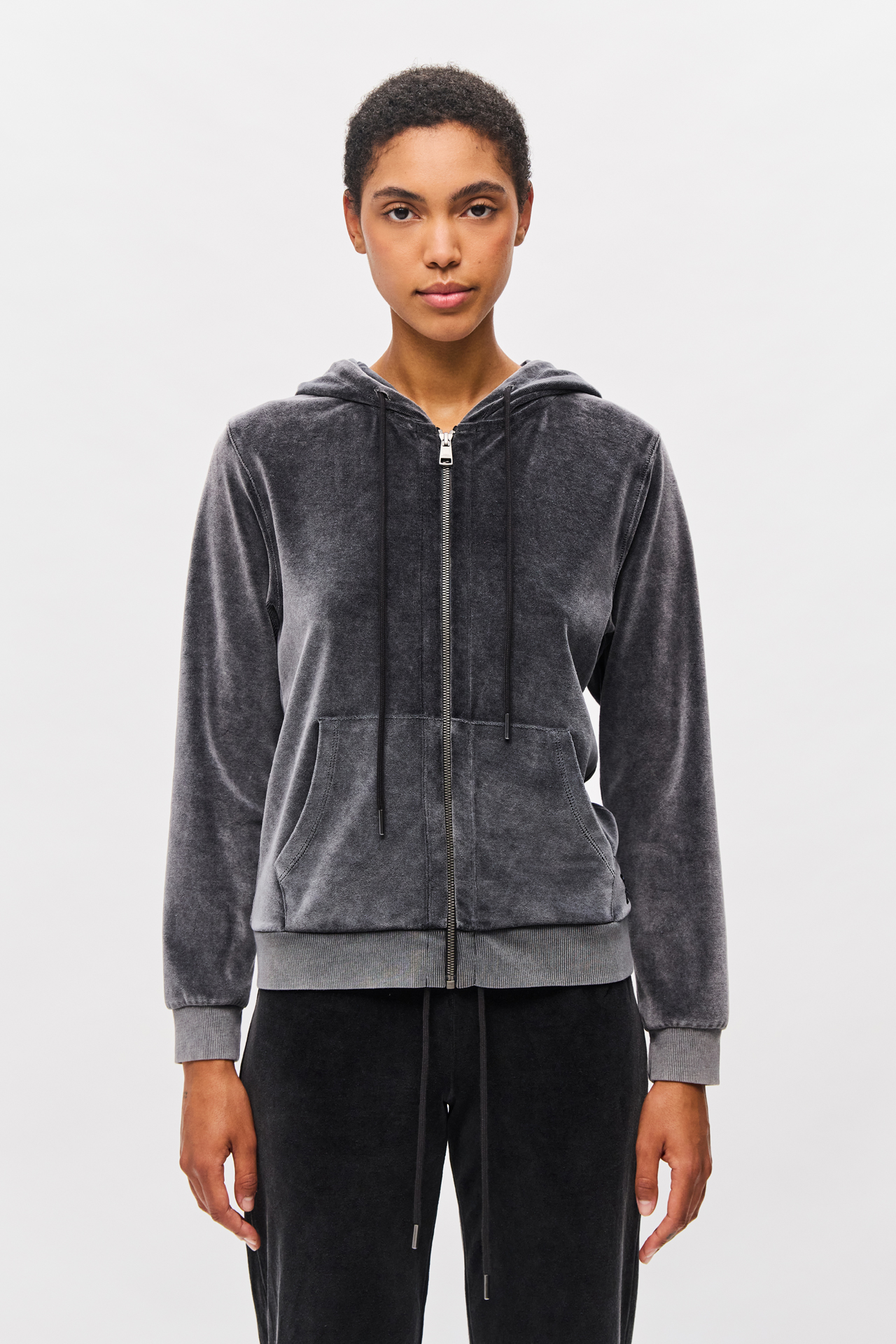 REGULAR VELVET FULLZIP