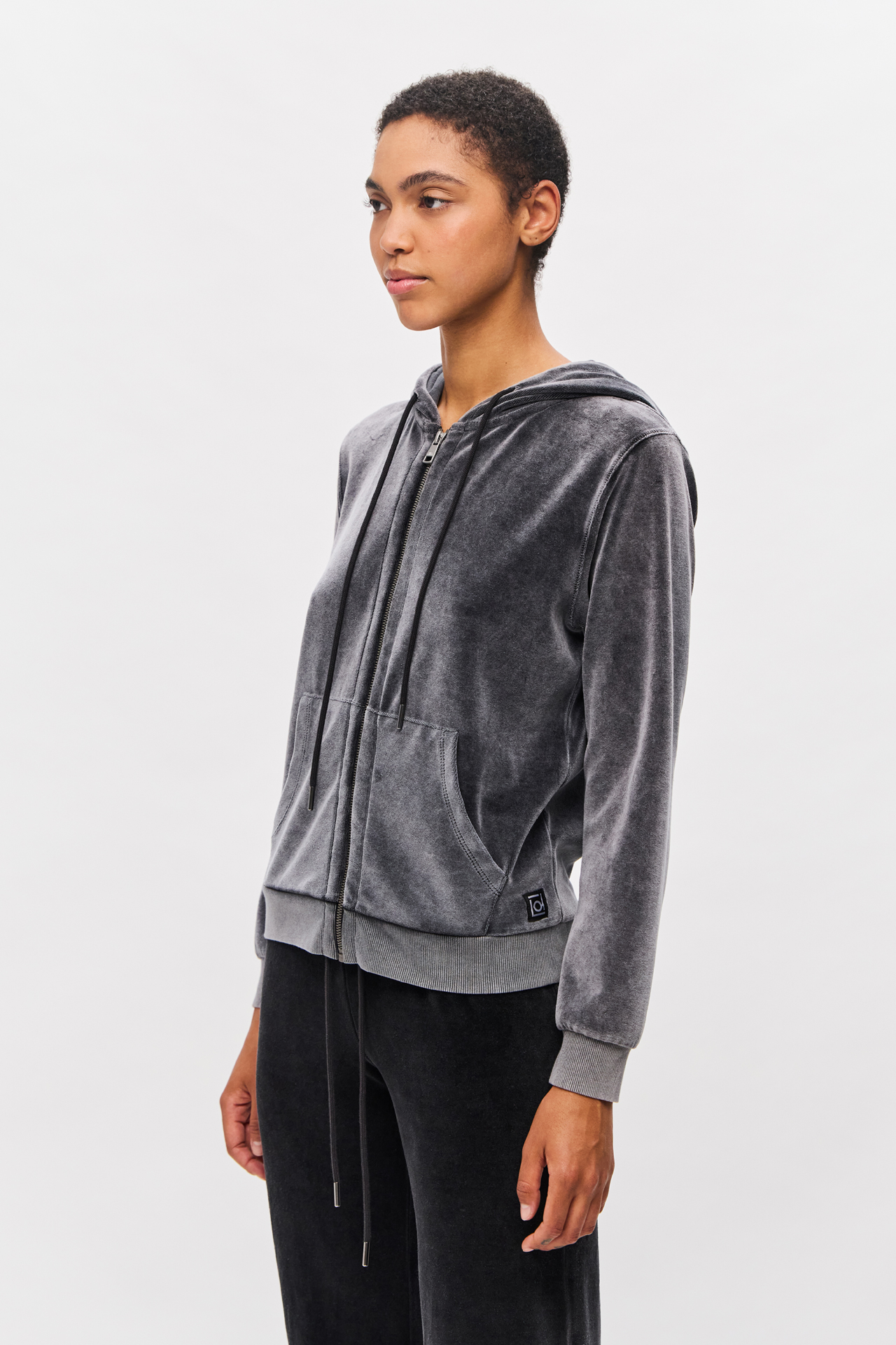 REGULAR VELVET FULLZIP