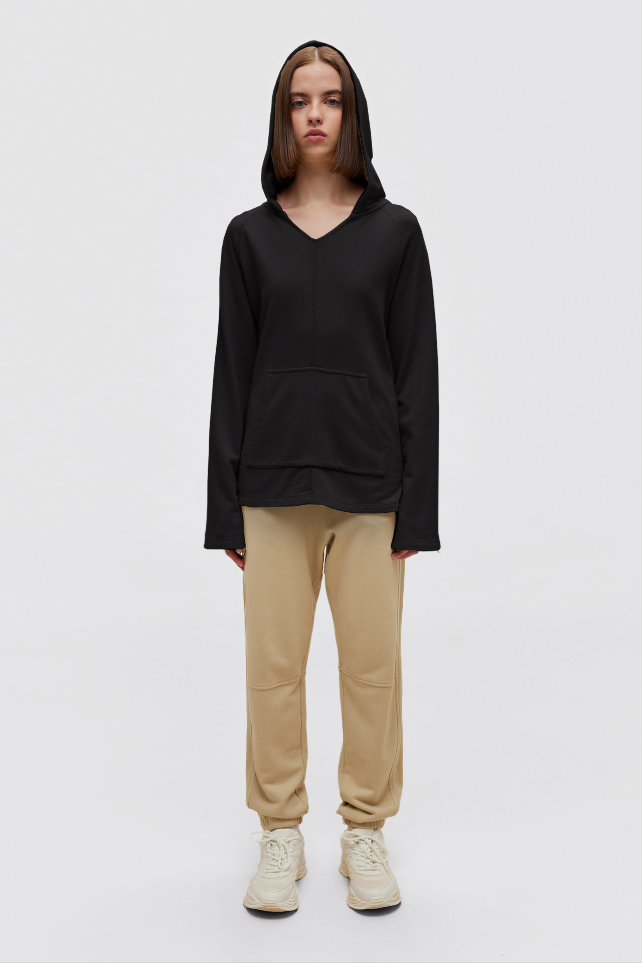 V-Neck Hoodie