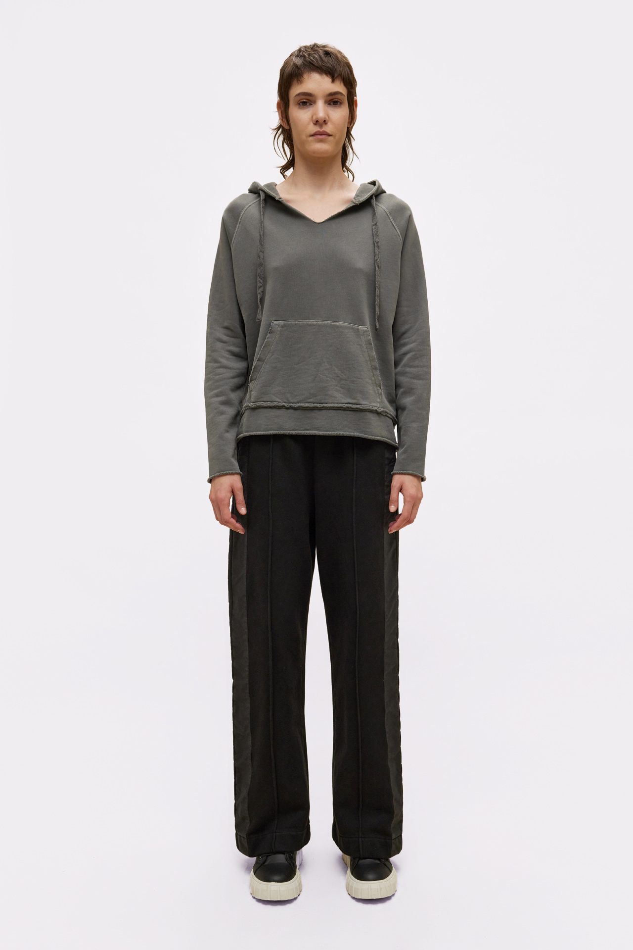 Raw EdgeDetail Hoodie