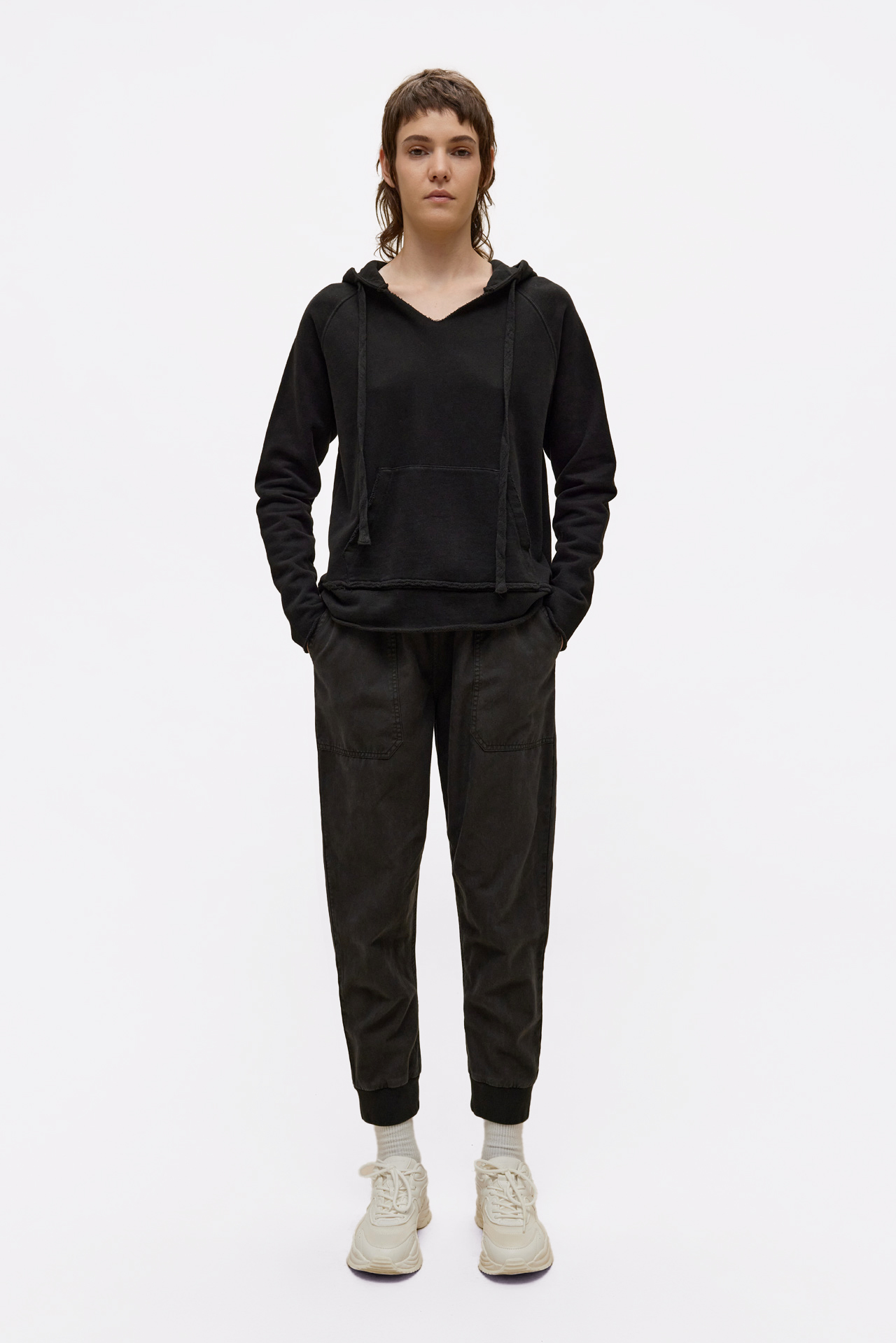 Raw EdgeDetail Hoodie