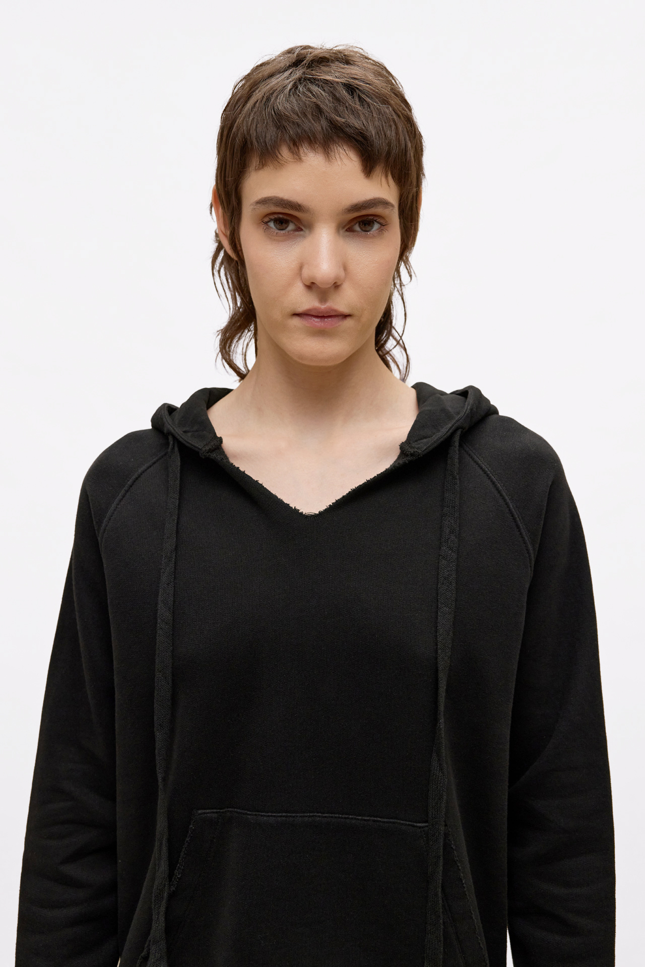 Raw EdgeDetail Hoodie
