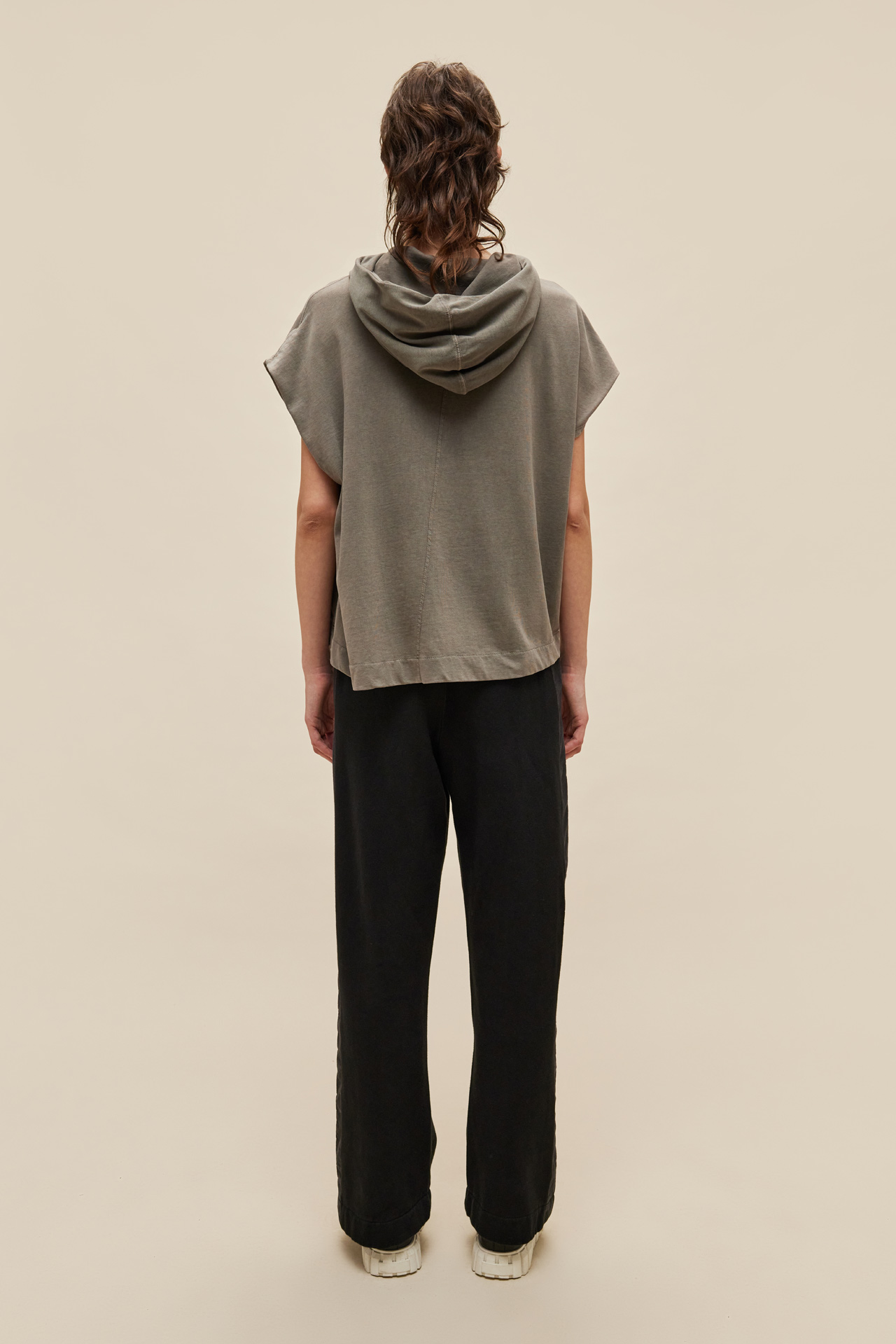 High Neck Hoodie