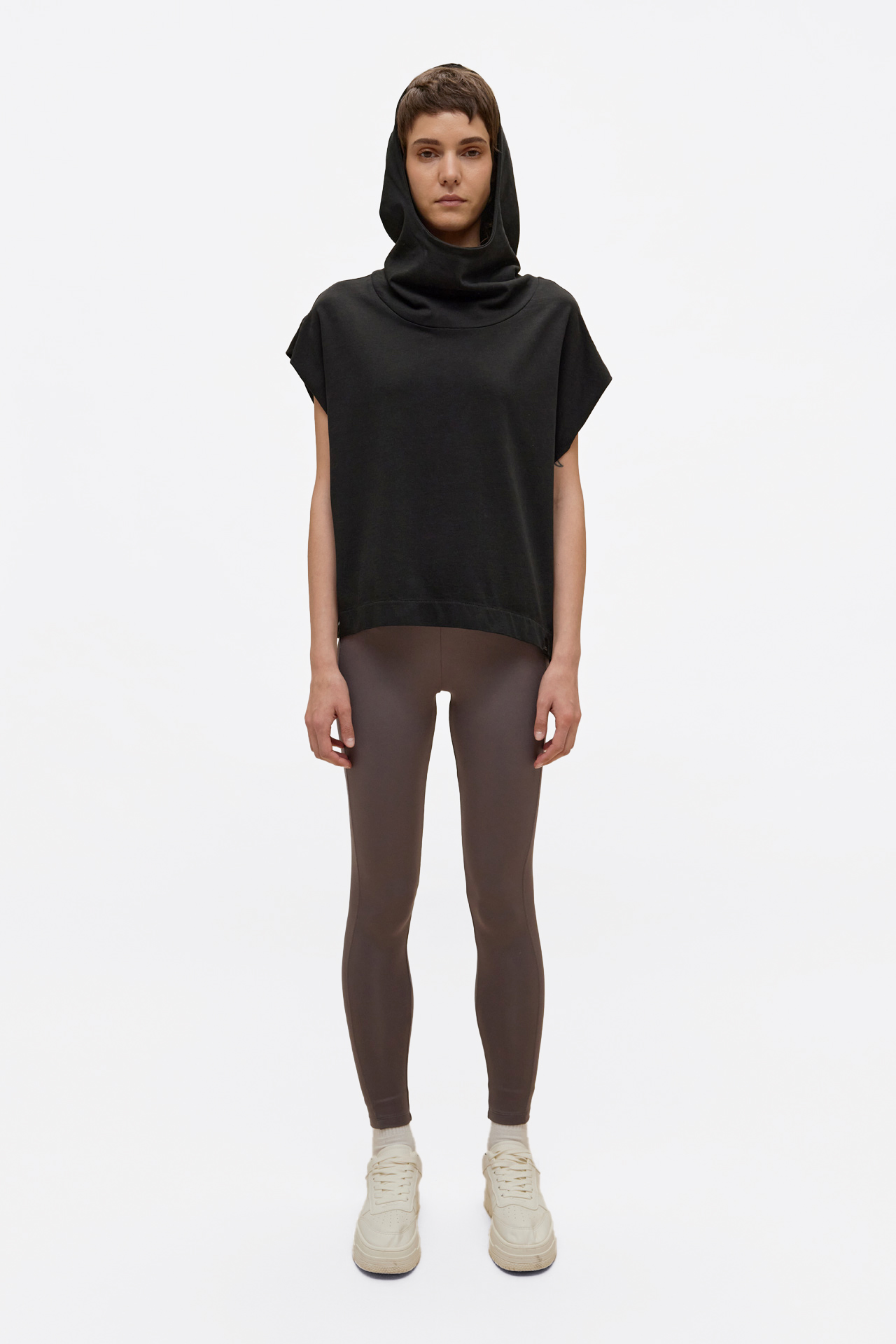 High Neck Hoodie