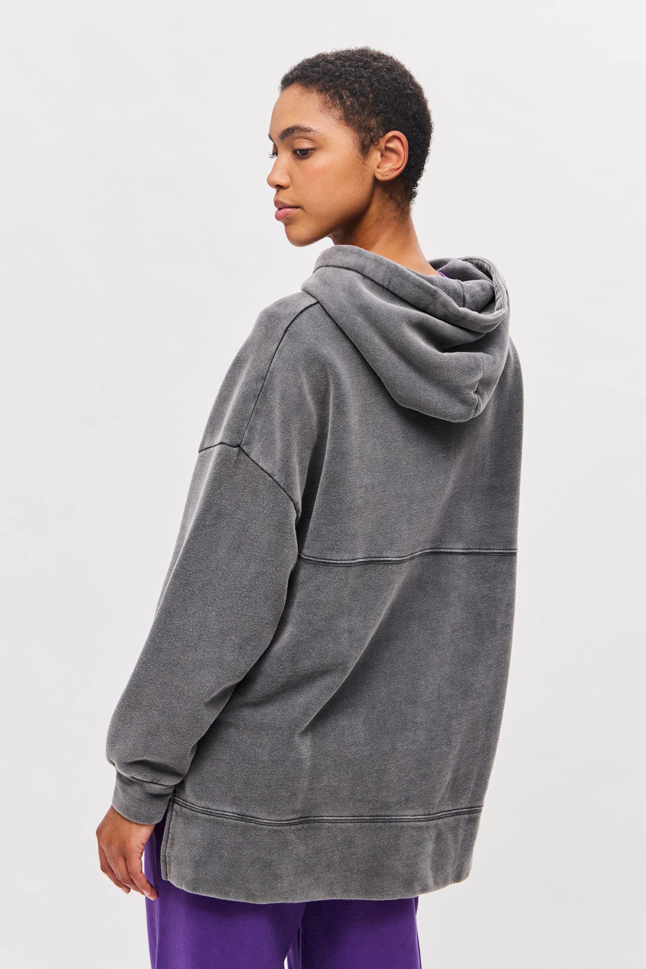 OVERSIZED HOODIE WITH OPENINGS