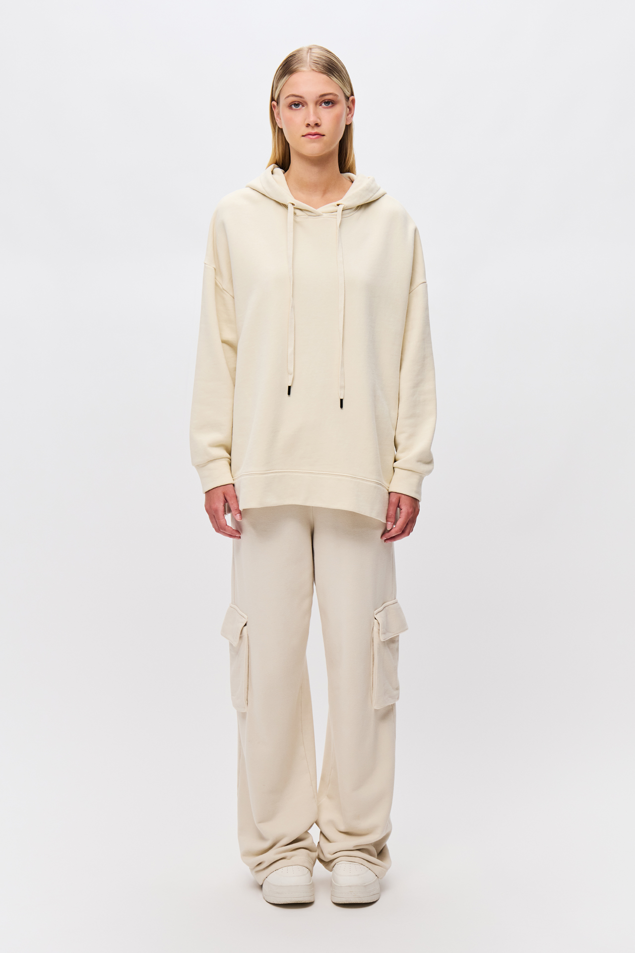 OVERSIZED HOODIE WITH OPENINGS