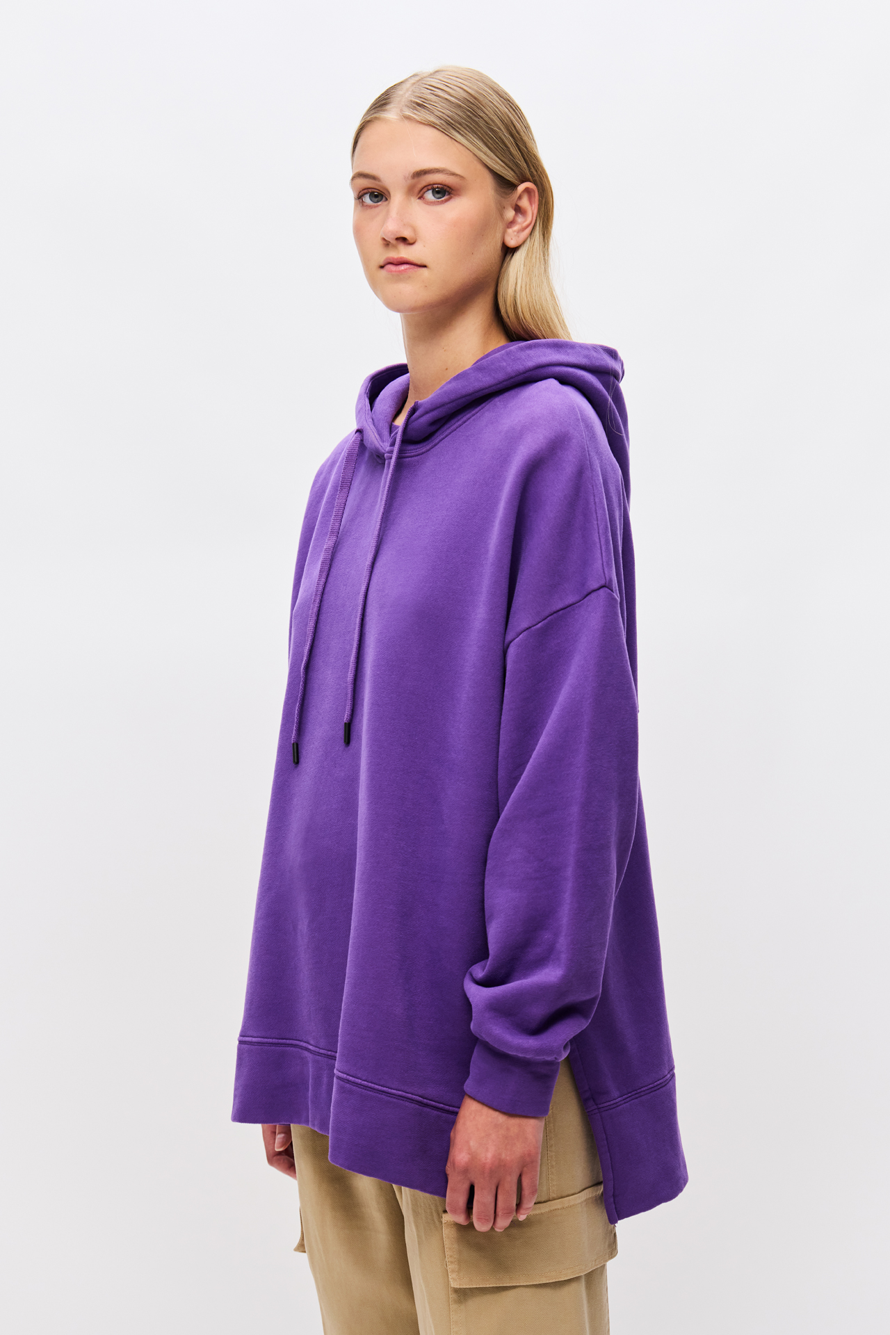 OVERSIZED HOODIE WITH OPENINGS