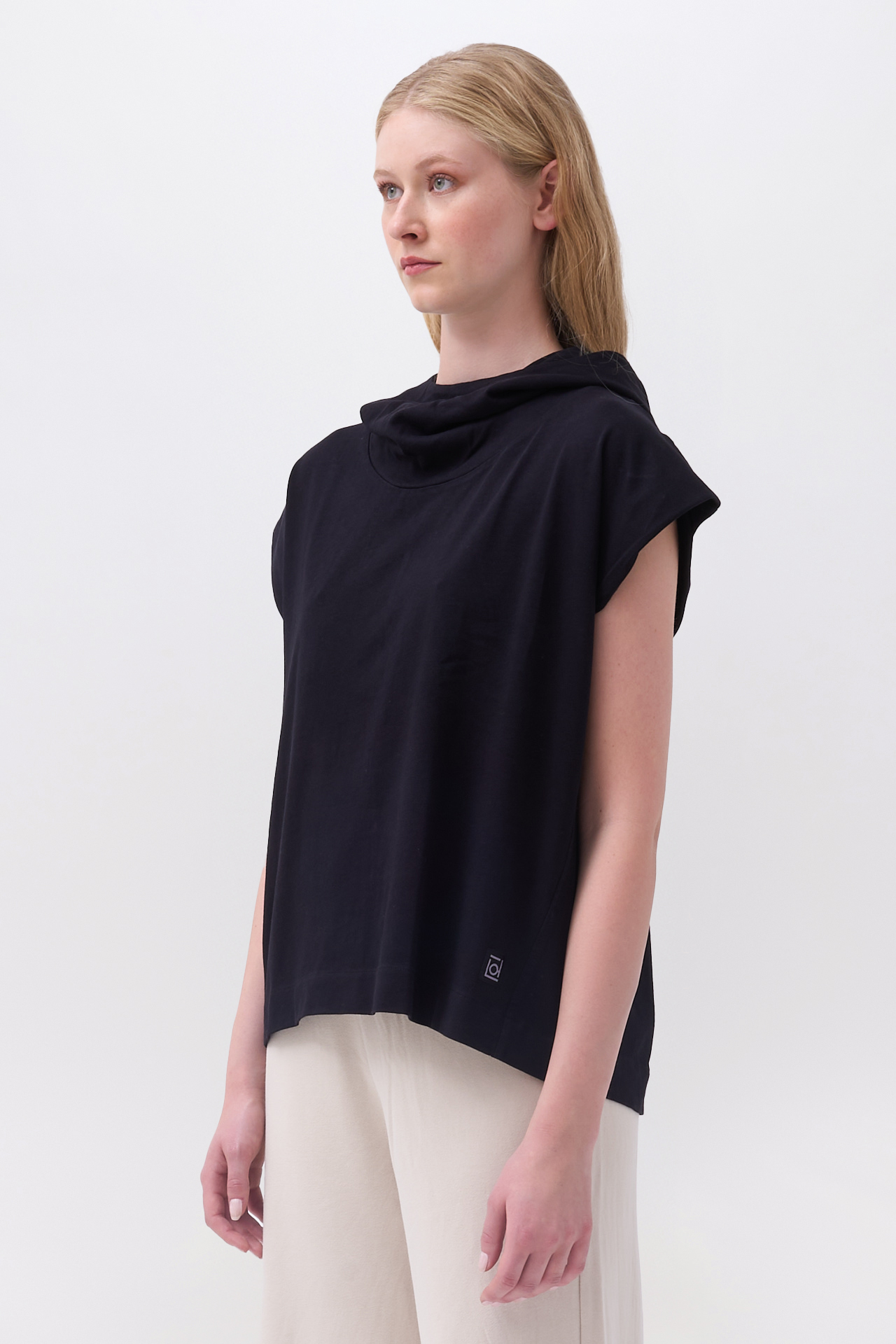 High Neck Hoodie