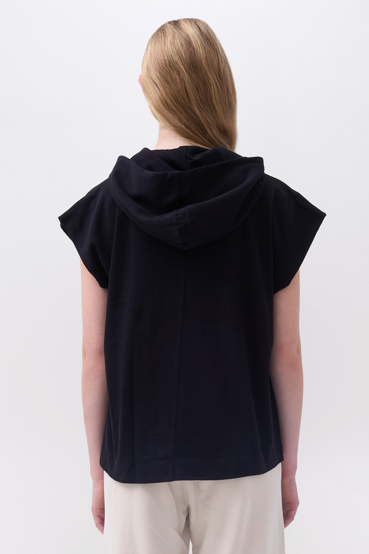High Neck Hoodie