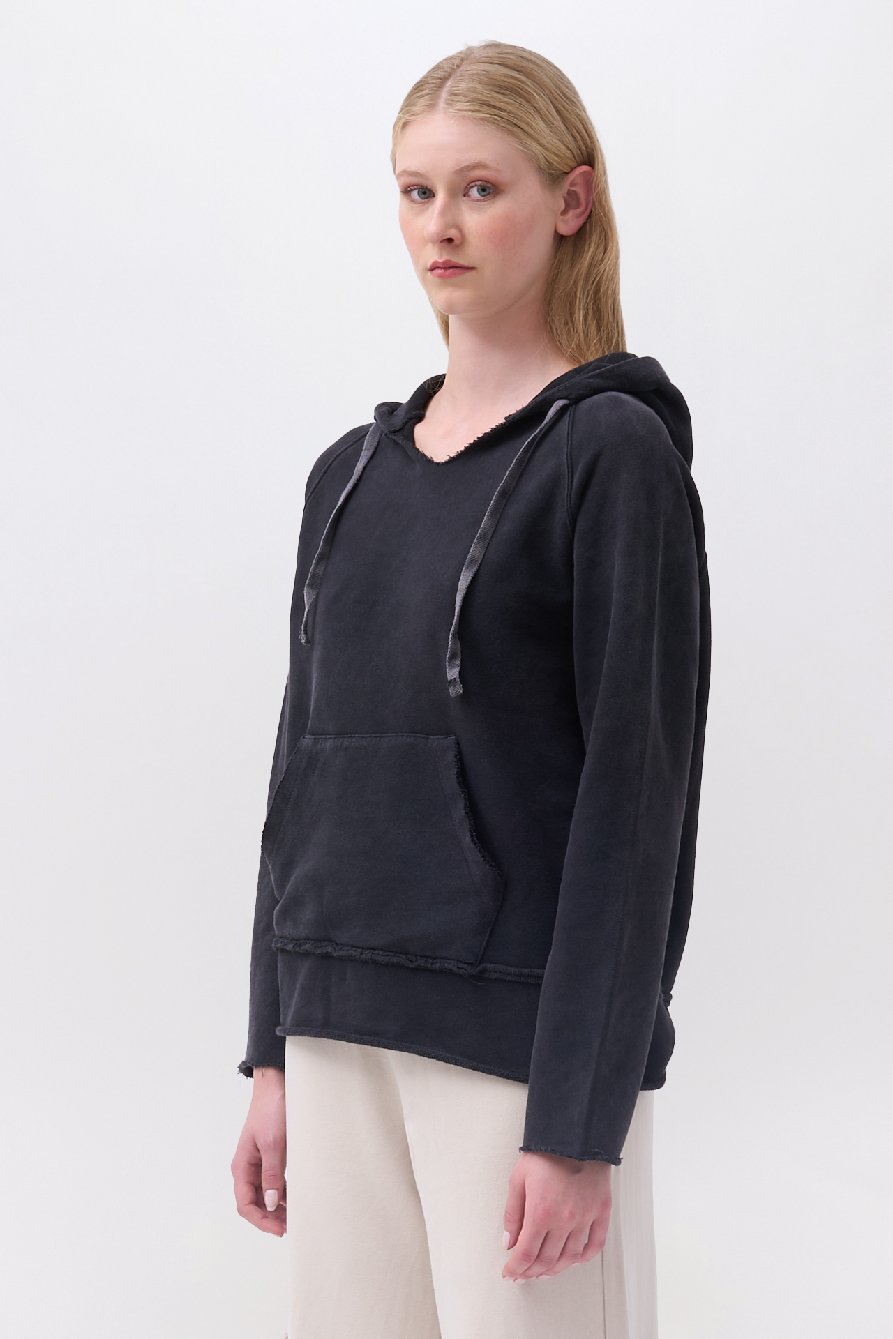 Raw EdgeDetail Hoodie