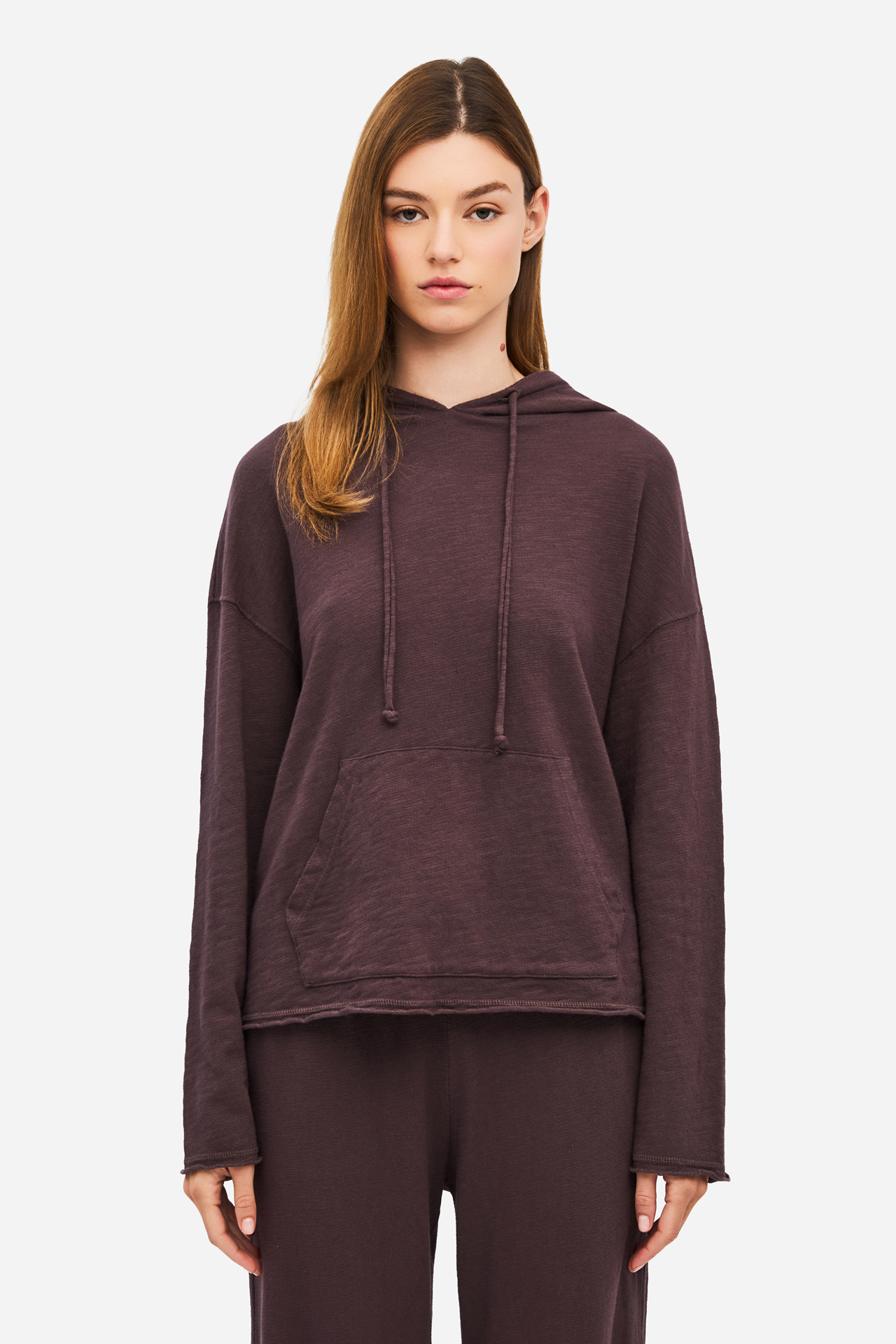 LIGHT SLUB HOODIE