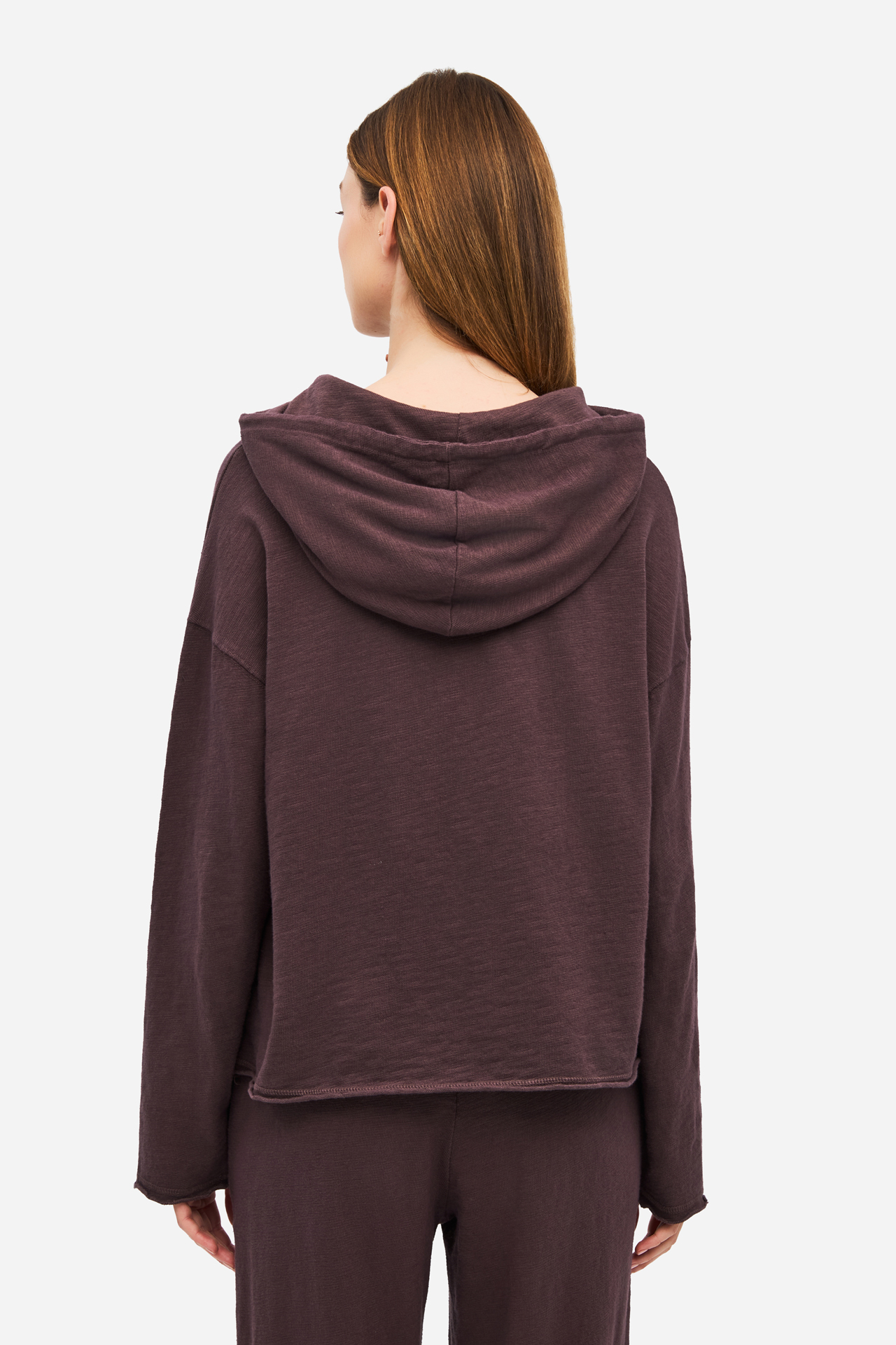 LIGHT SLUB HOODIE