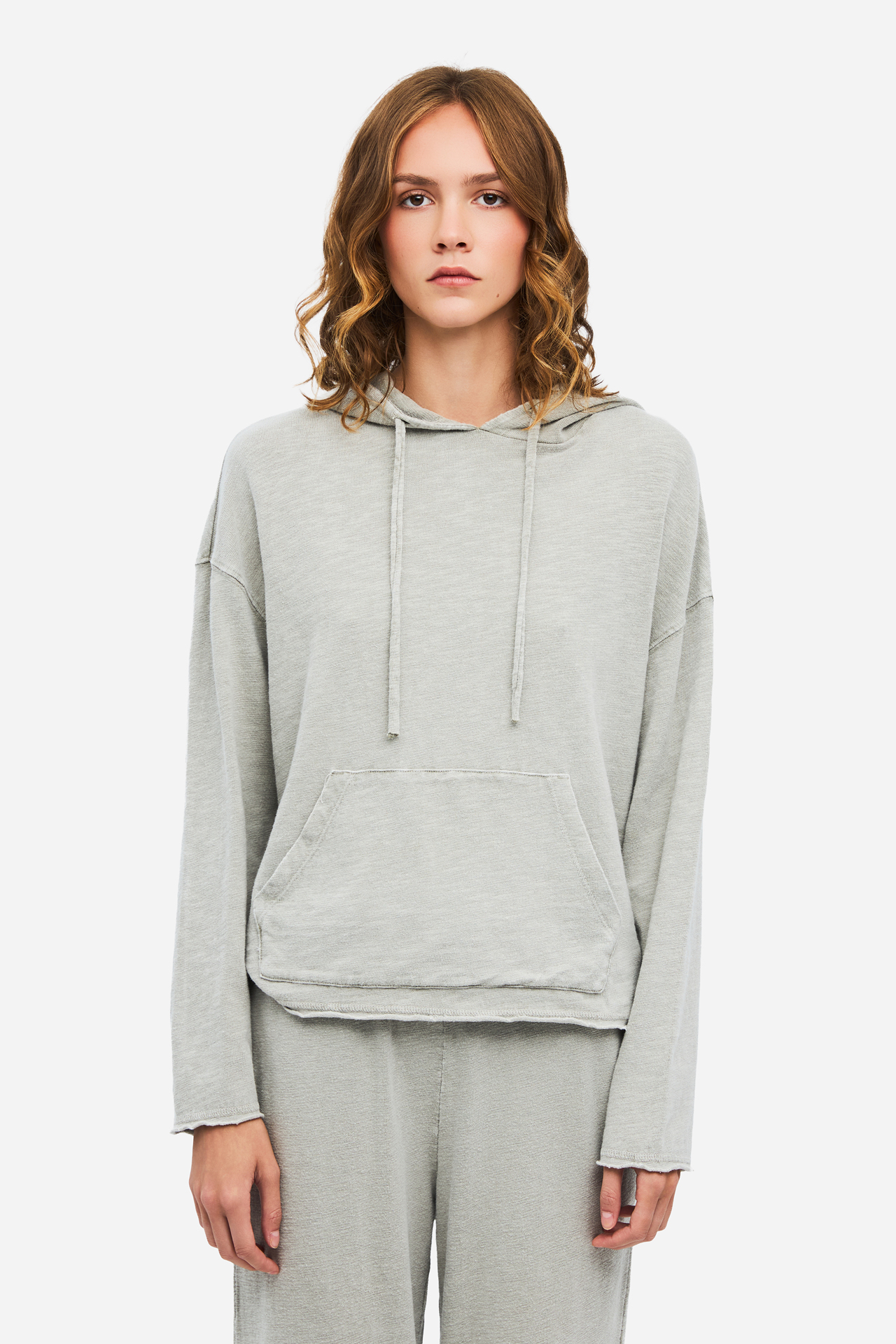 LIGHT SLUB HOODIE
