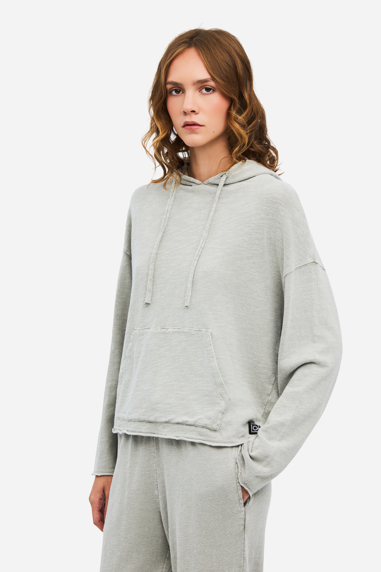 LIGHT SLUB HOODIE