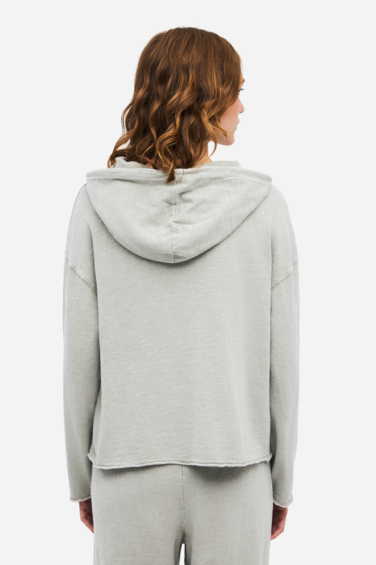 LIGHT SLUB HOODIE