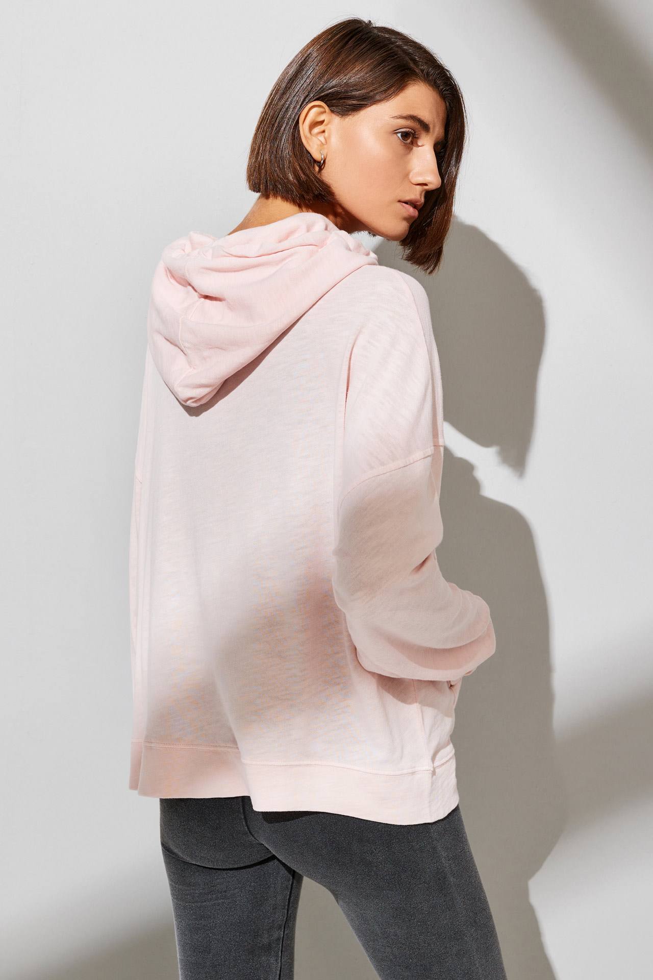 HEAVY SLUB DROP SHOULDER HOODIE