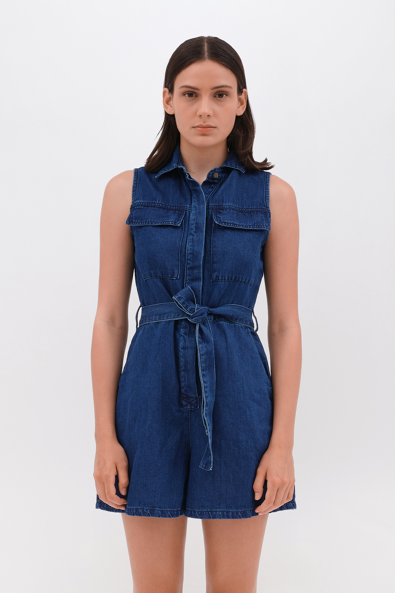 SLEEVELESS JUMPSUIT