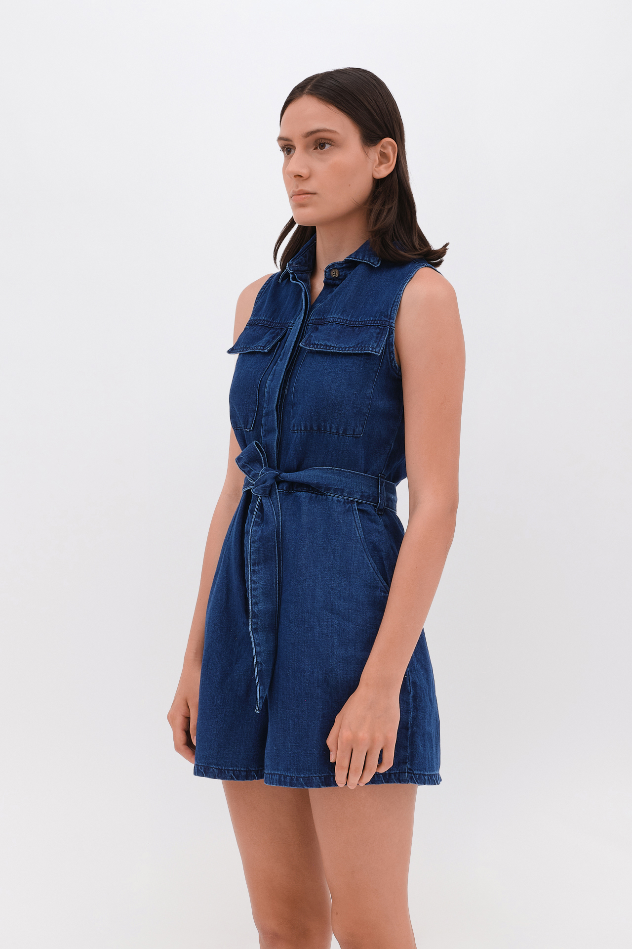 SLEEVELESS JUMPSUIT