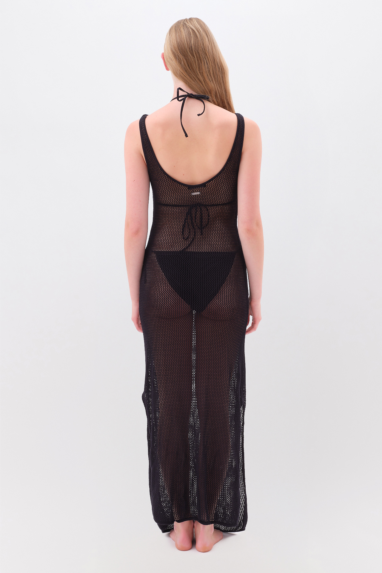 LONG DRESS WITH SIDE OPENINGS