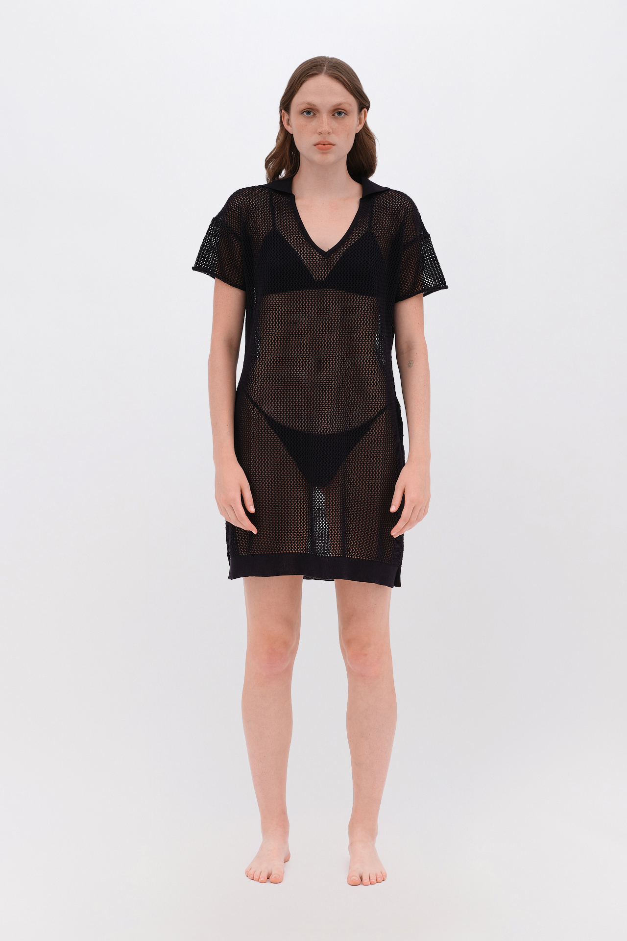 RELAXED POLO DRESS