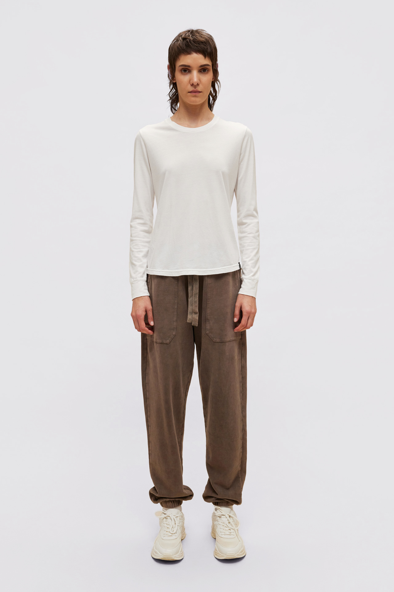 Curved Hem Longsleeve
