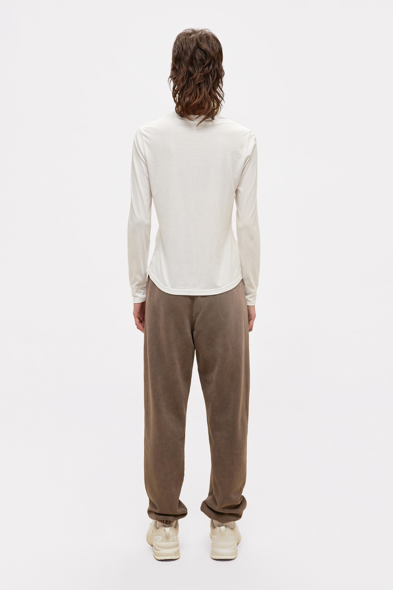 Curved Hem Longsleeve