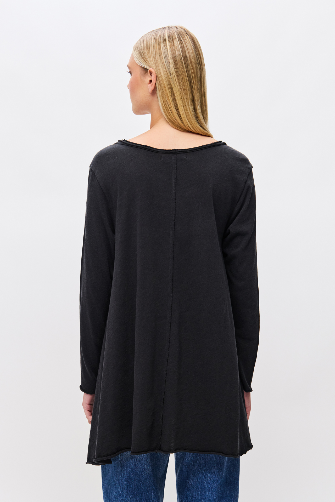 ASSYMETRIC SLUB LONGSLEEVE
