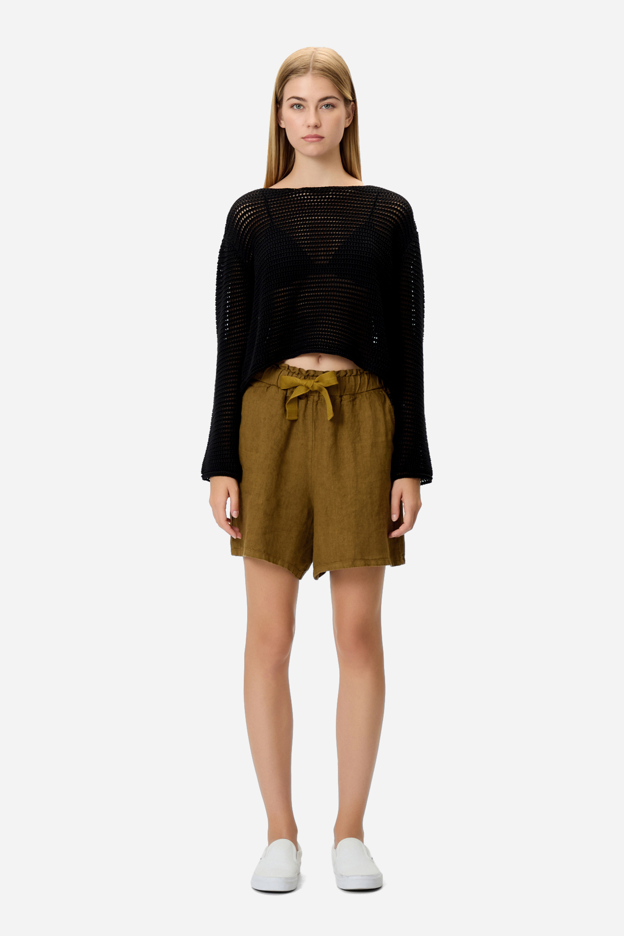 KNITTED CROPPED LONGSLEEVE