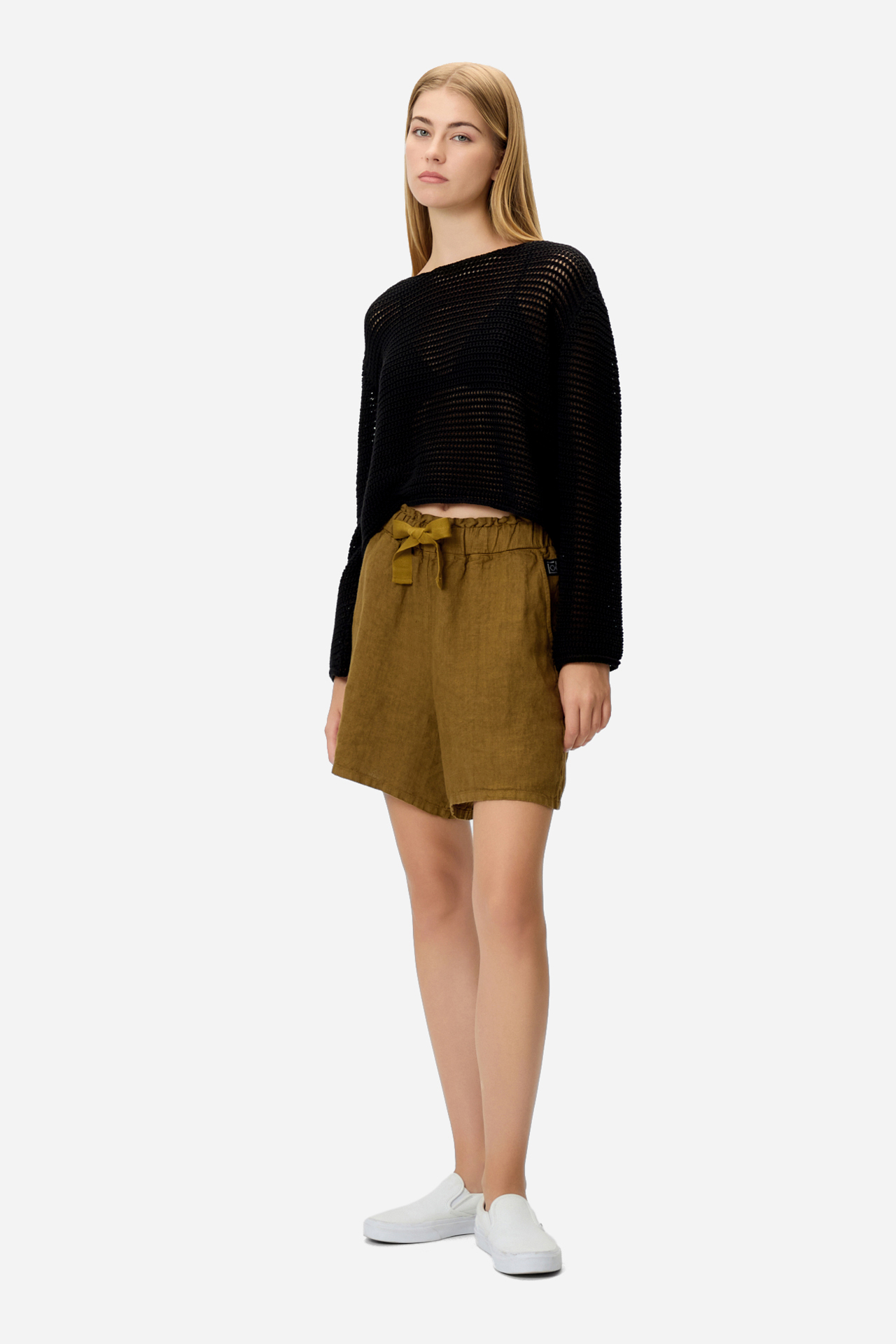 KNITTED CROPPED LONGSLEEVE