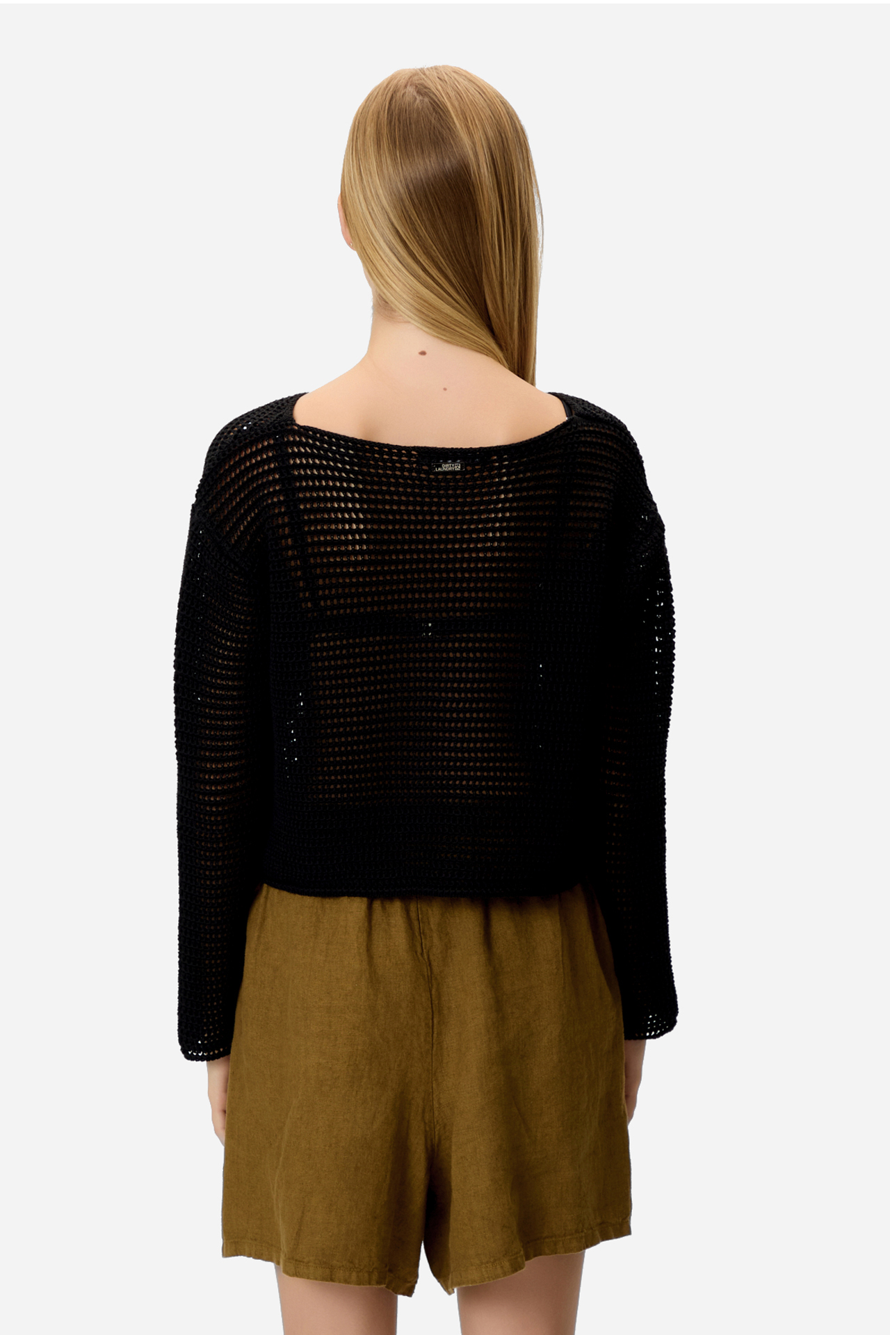 KNITTED CROPPED LONGSLEEVE