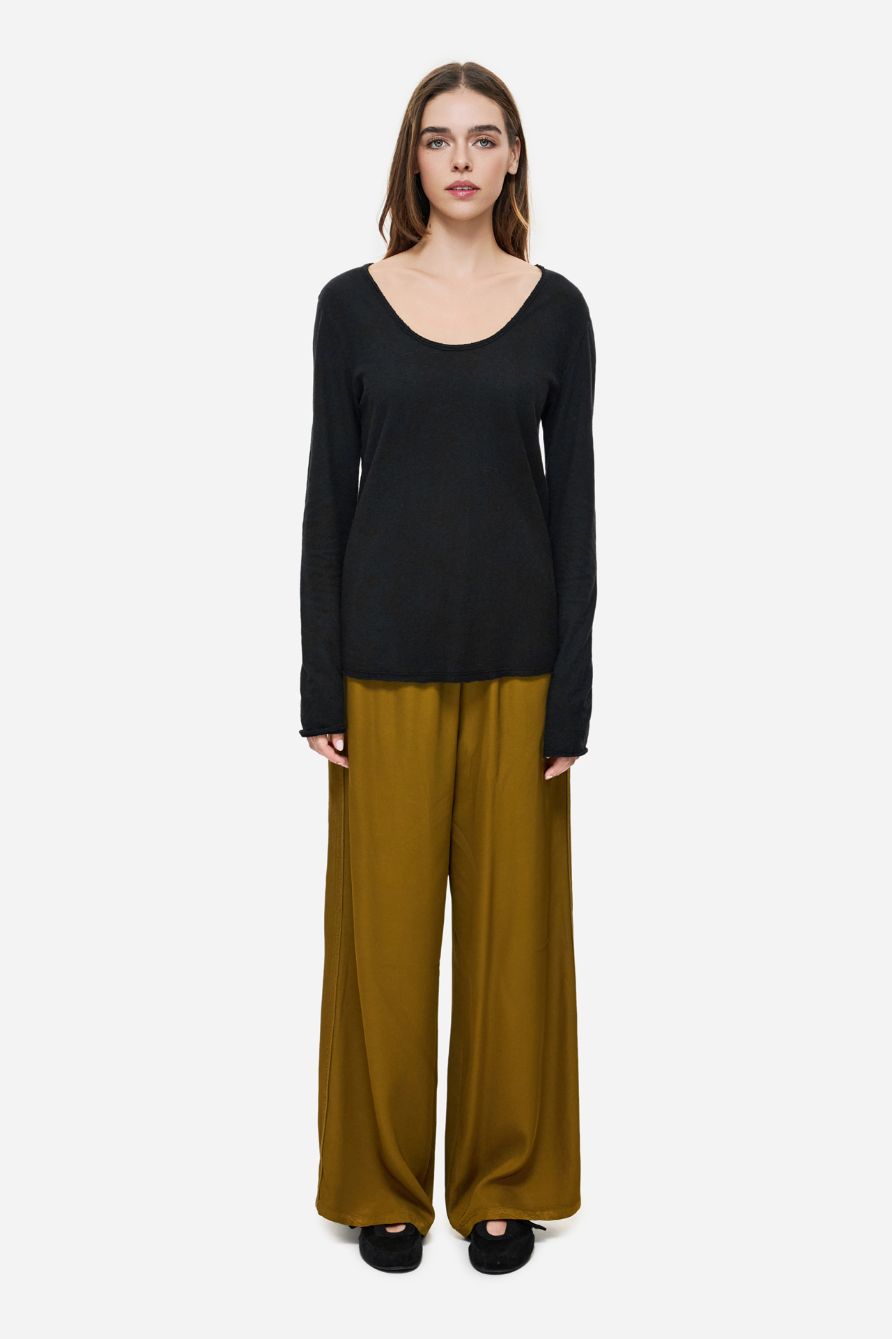 LINEN BLEND LONGSLEEVE