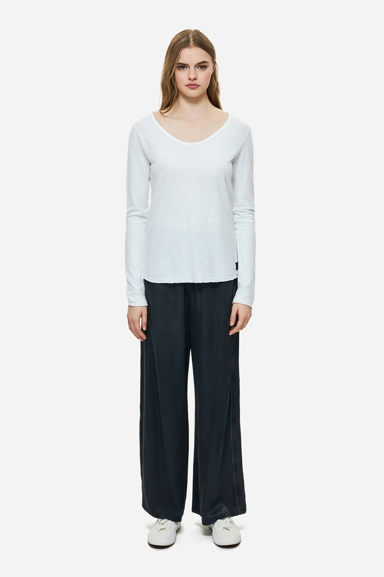 LINEN BLEND LONGSLEEVE