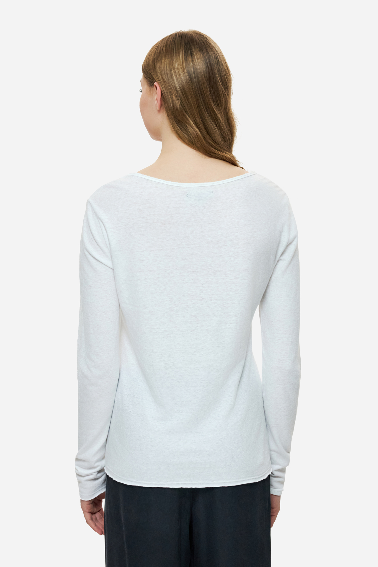 LINEN BLEND LONGSLEEVE