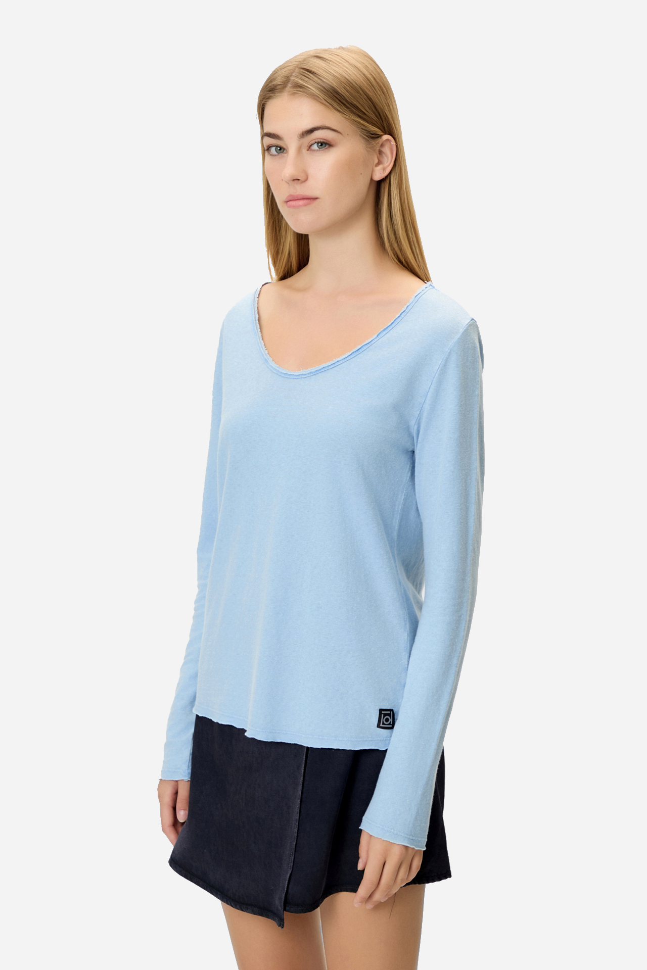 LINEN BLEND LONGSLEEVE