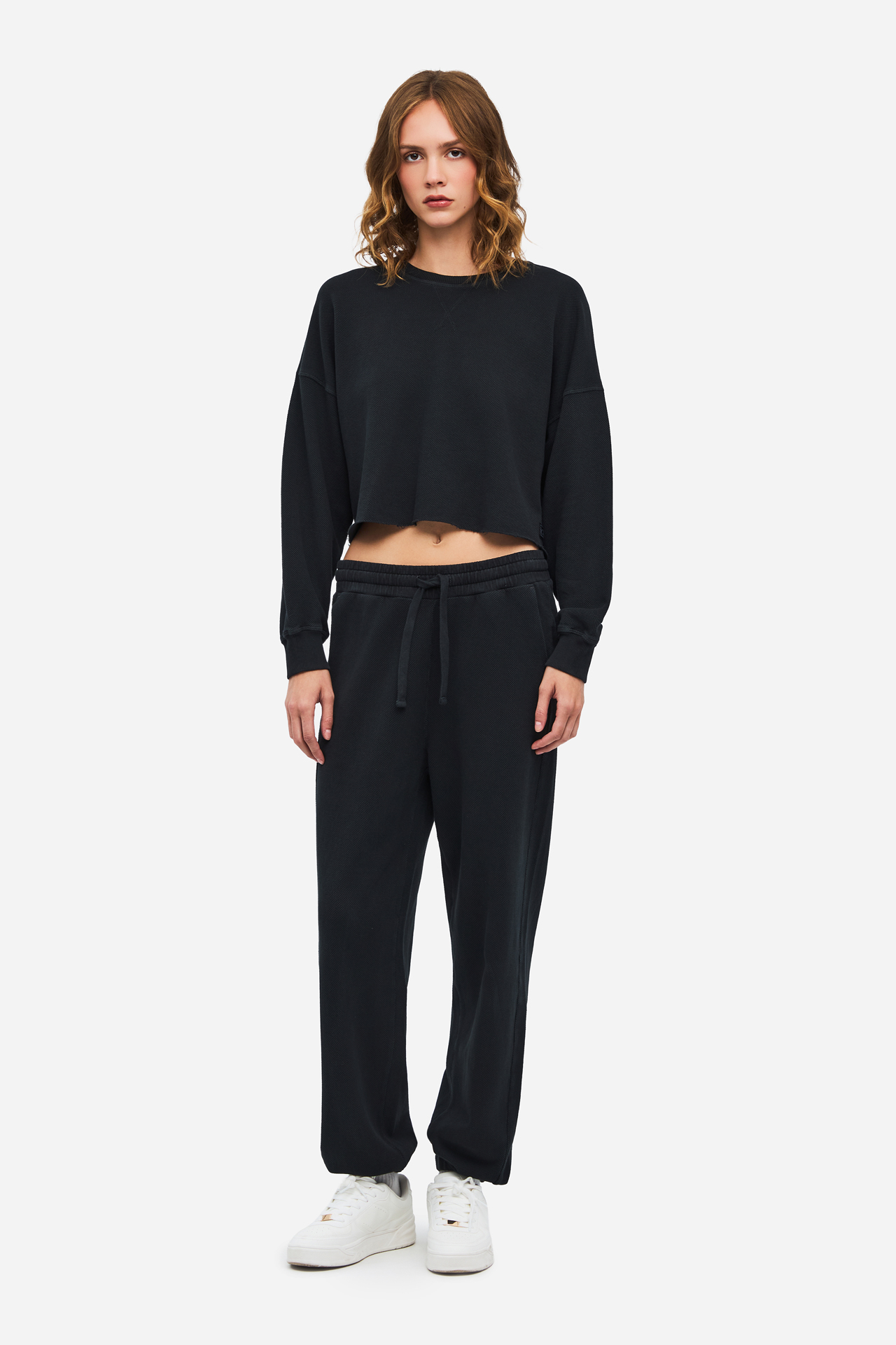 PIQUET FLEECE LONGSLEEVE