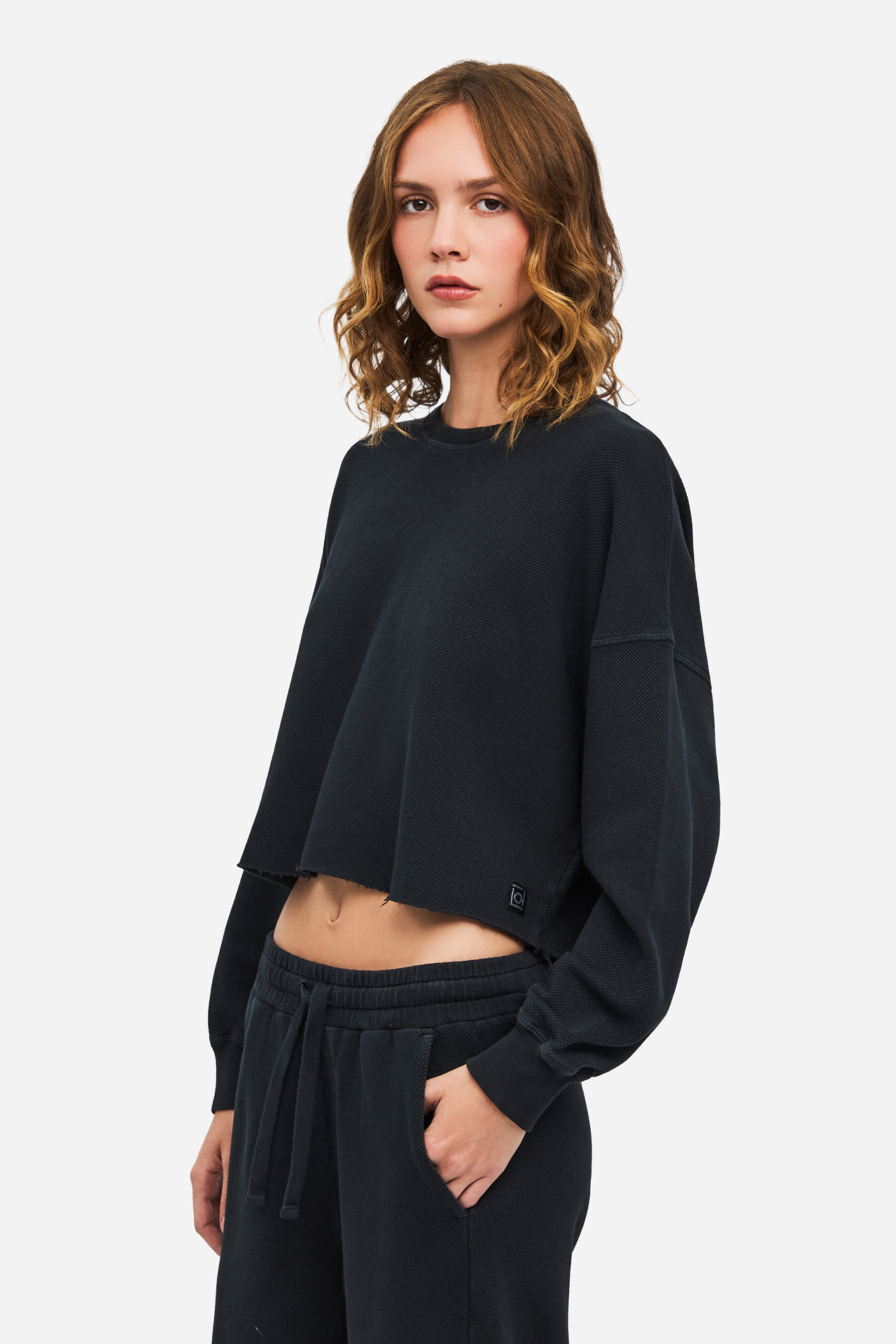 PIQUET FLEECE LONGSLEEVE