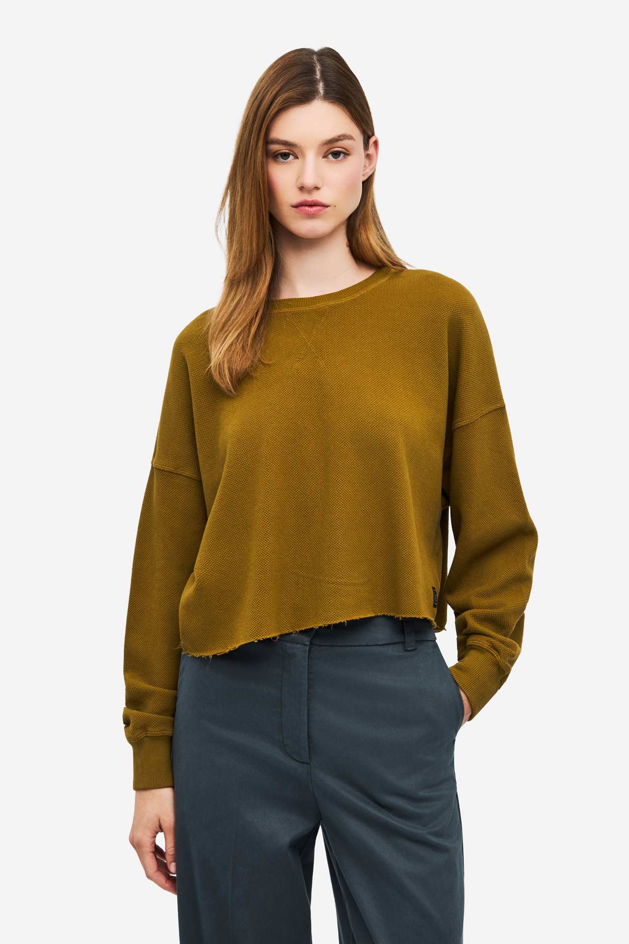 PIQUET FLEECE LONGSLEEVE
