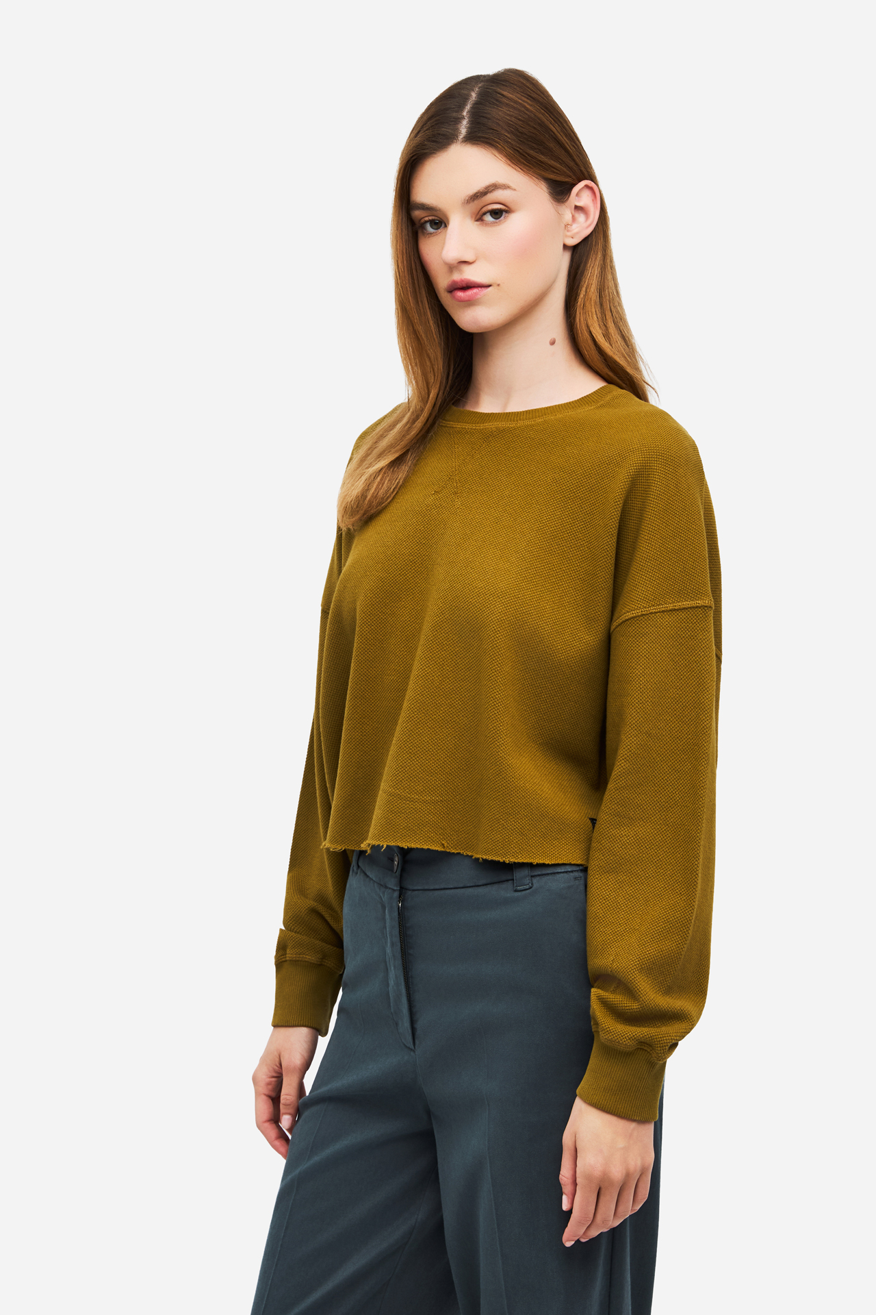 PIQUET FLEECE LONGSLEEVE