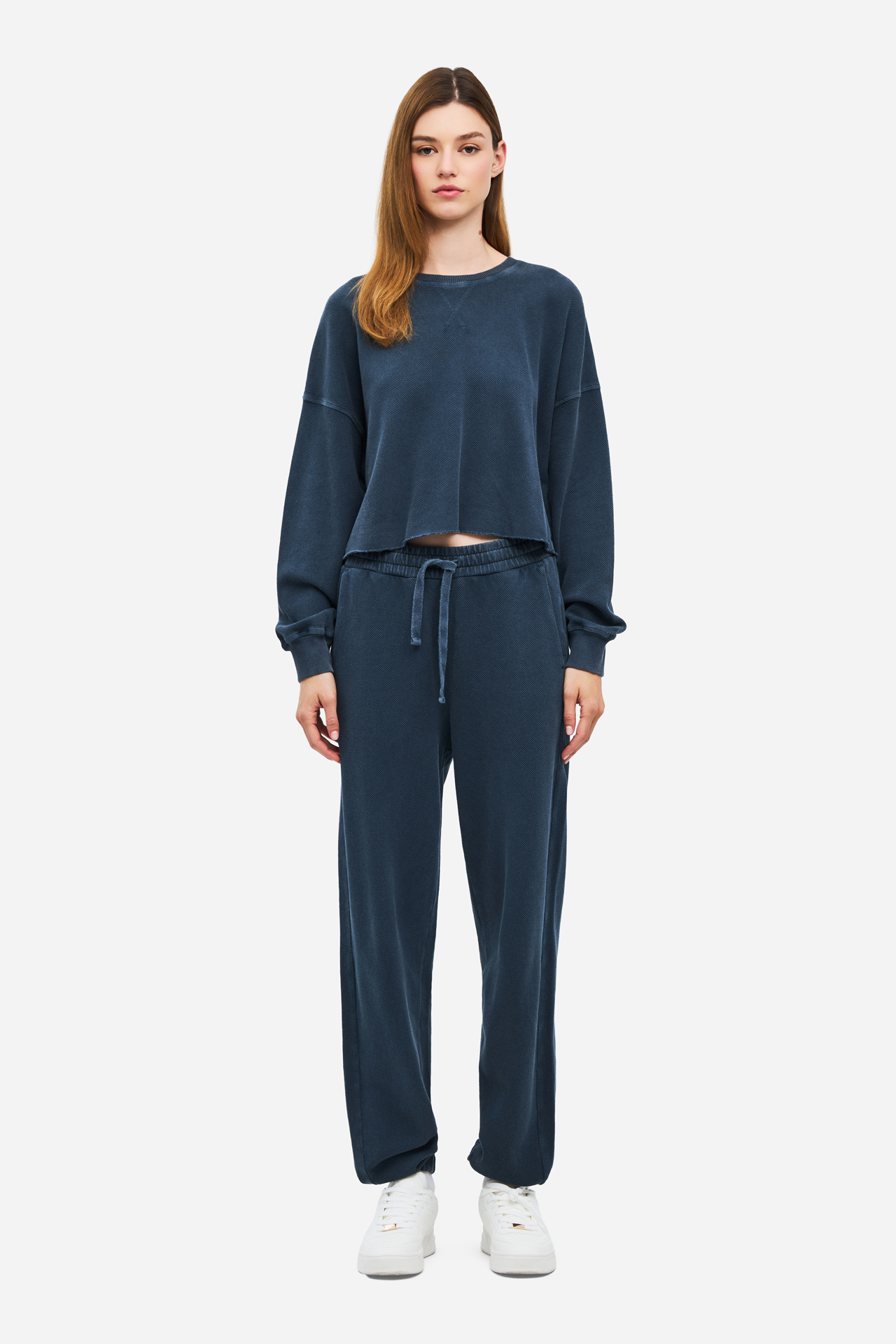PIQUET FLEECE LONGSLEEVE