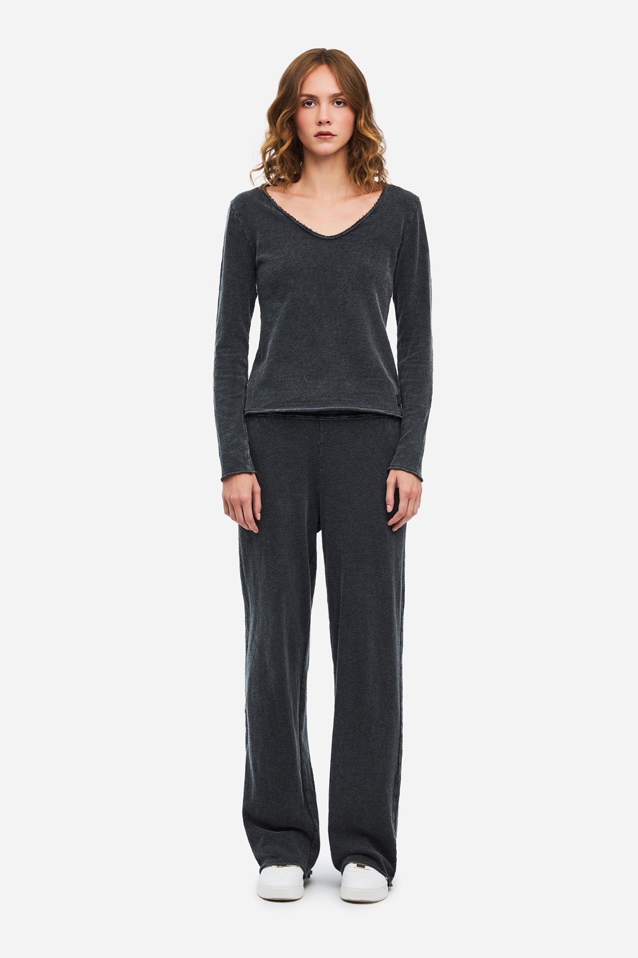SLUB LONGSLEEVE WITH RAW EDGES