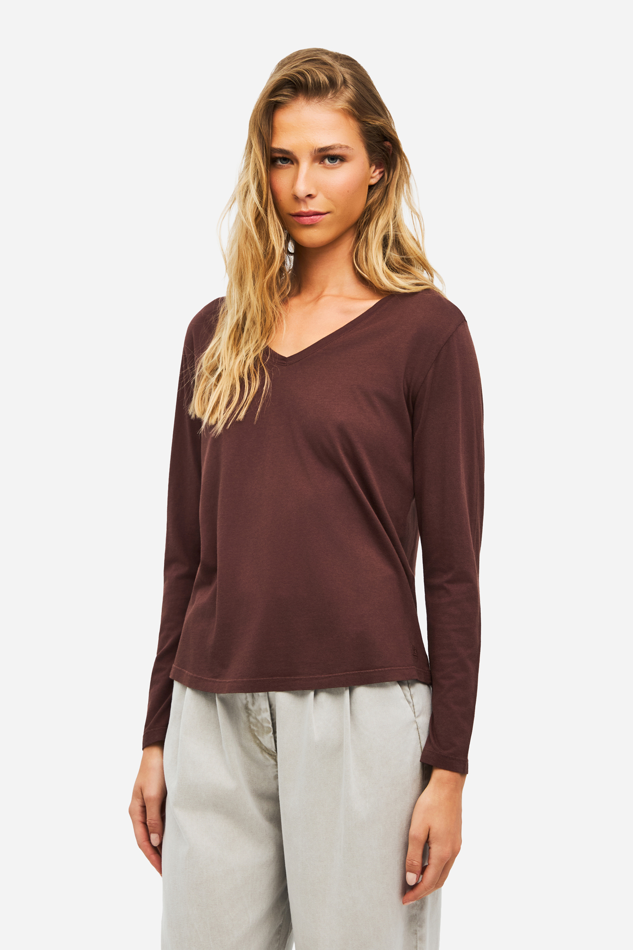 V-NECK LONGSLEEVE