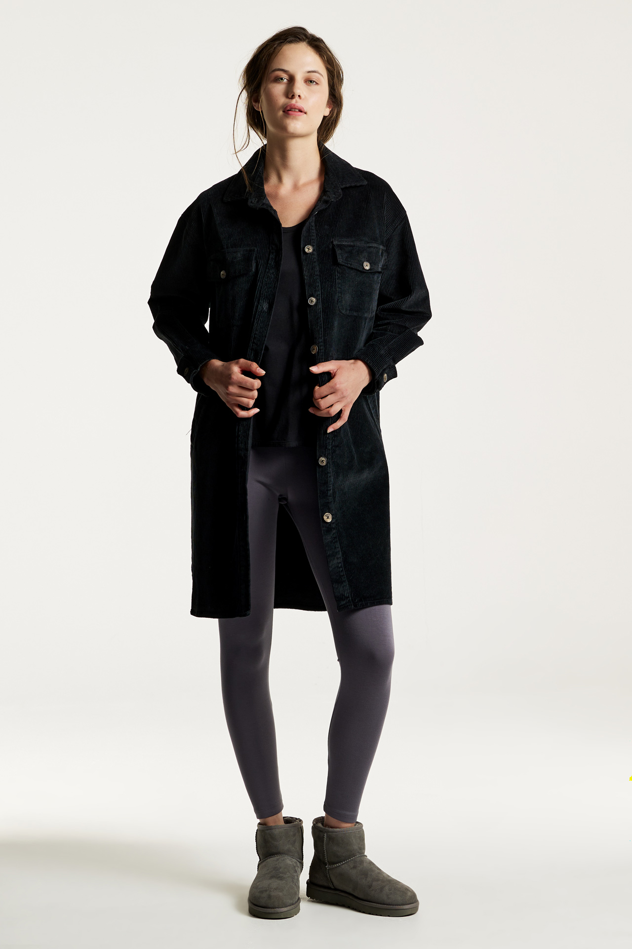 Regular Fit V-Neck Longsleeve